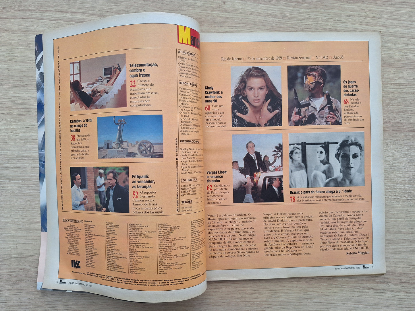 Revista Manchete 1962 (1989)