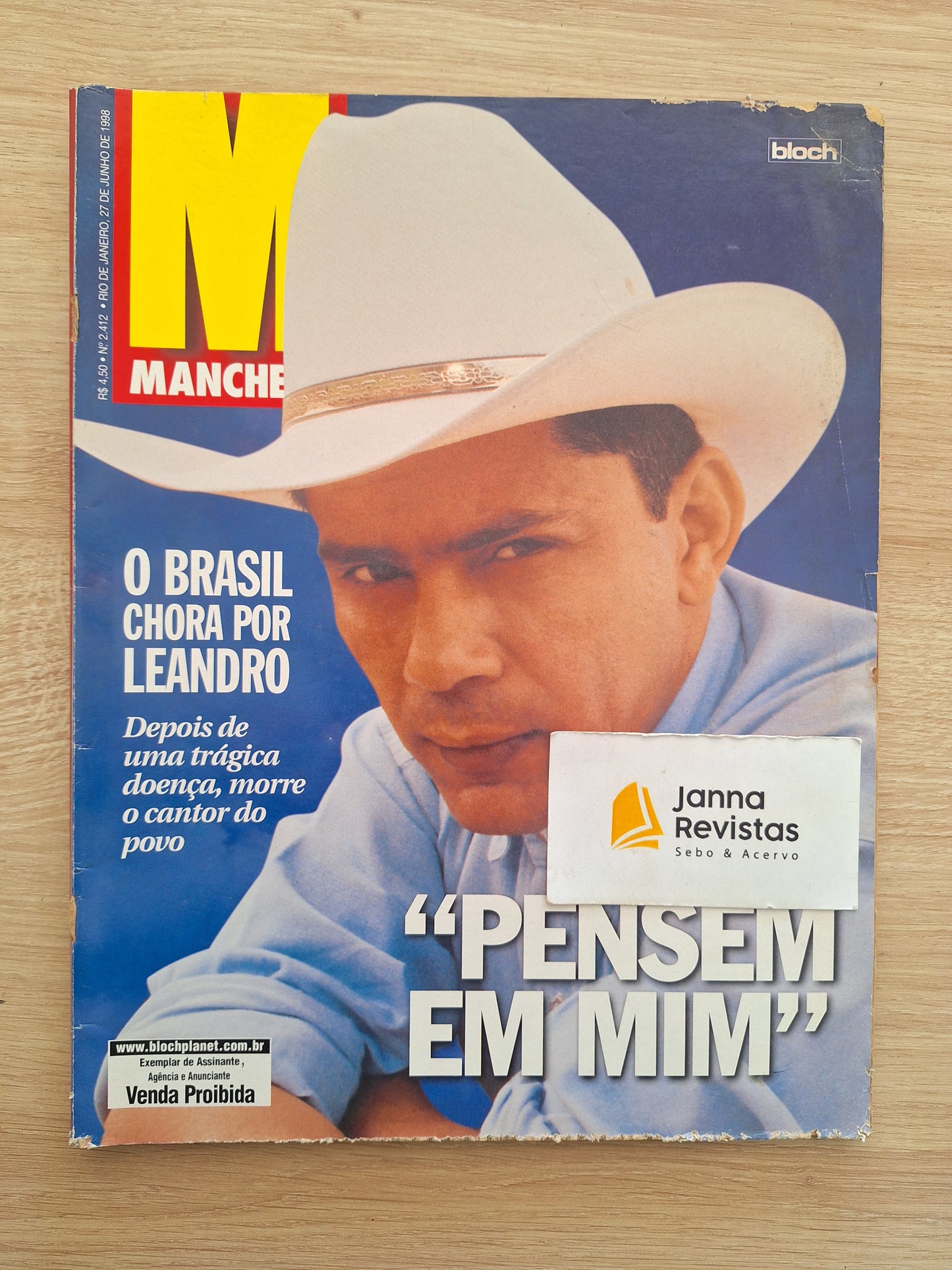 Revista Manchete 2412 (1998)