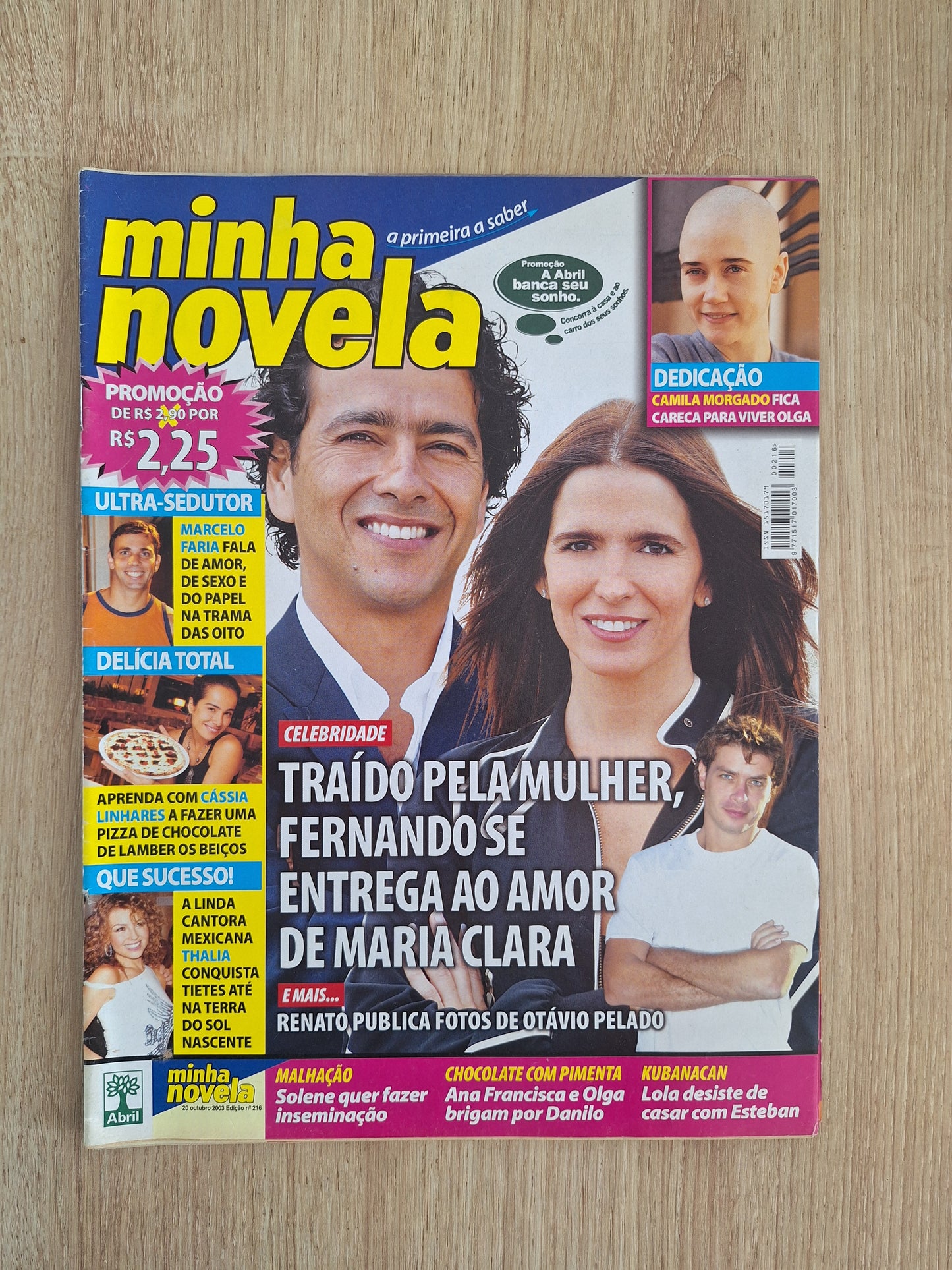 Revista Minha Novela 216 (2003)
