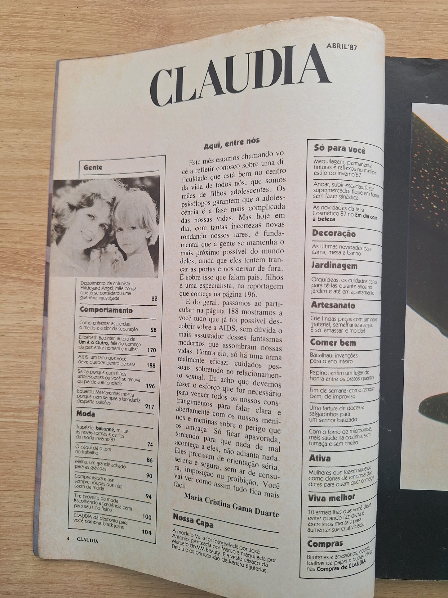 Revista Claudia Nº 307 (1987)