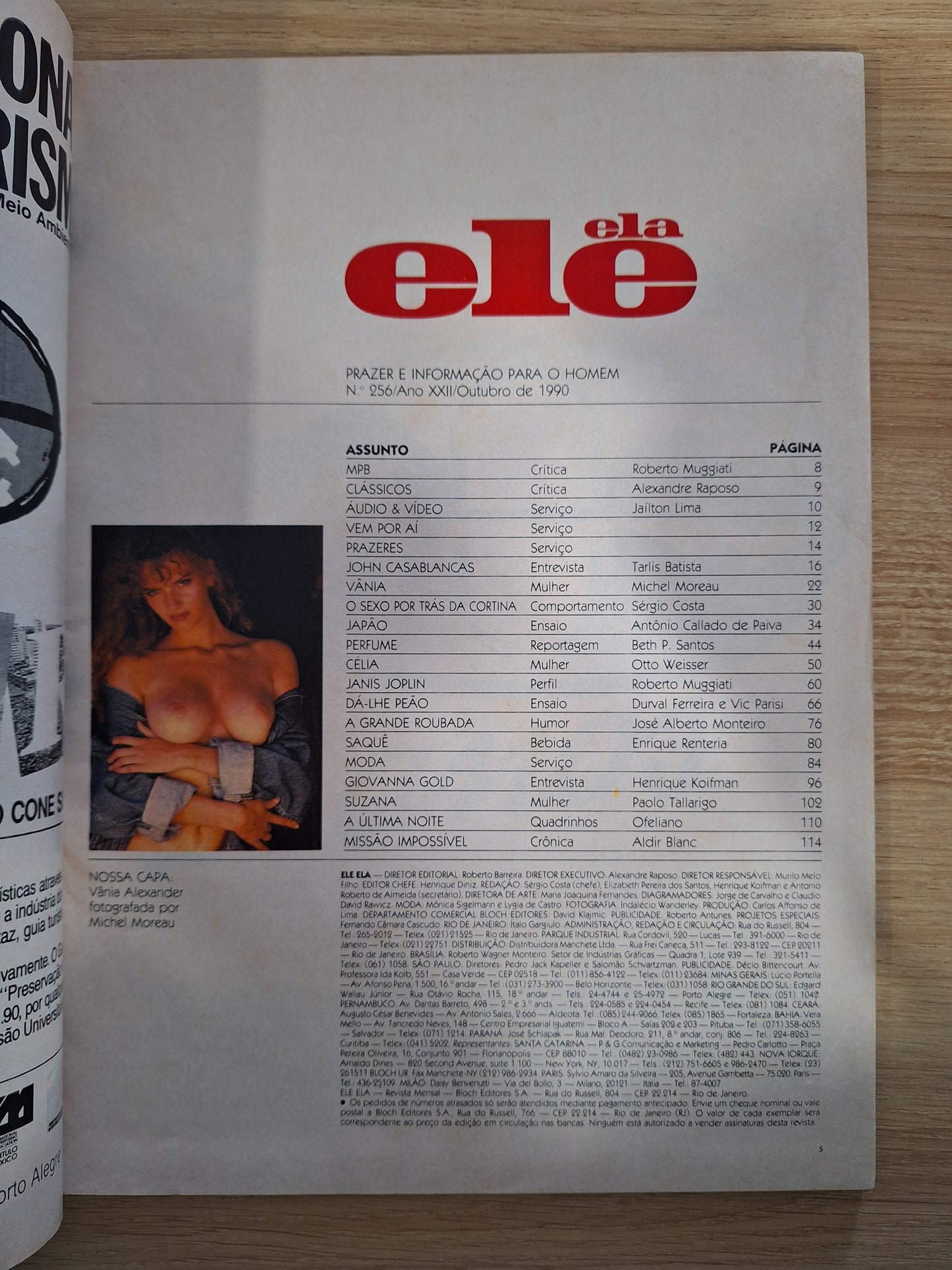 Revista Ele Ela 256 (1990)
