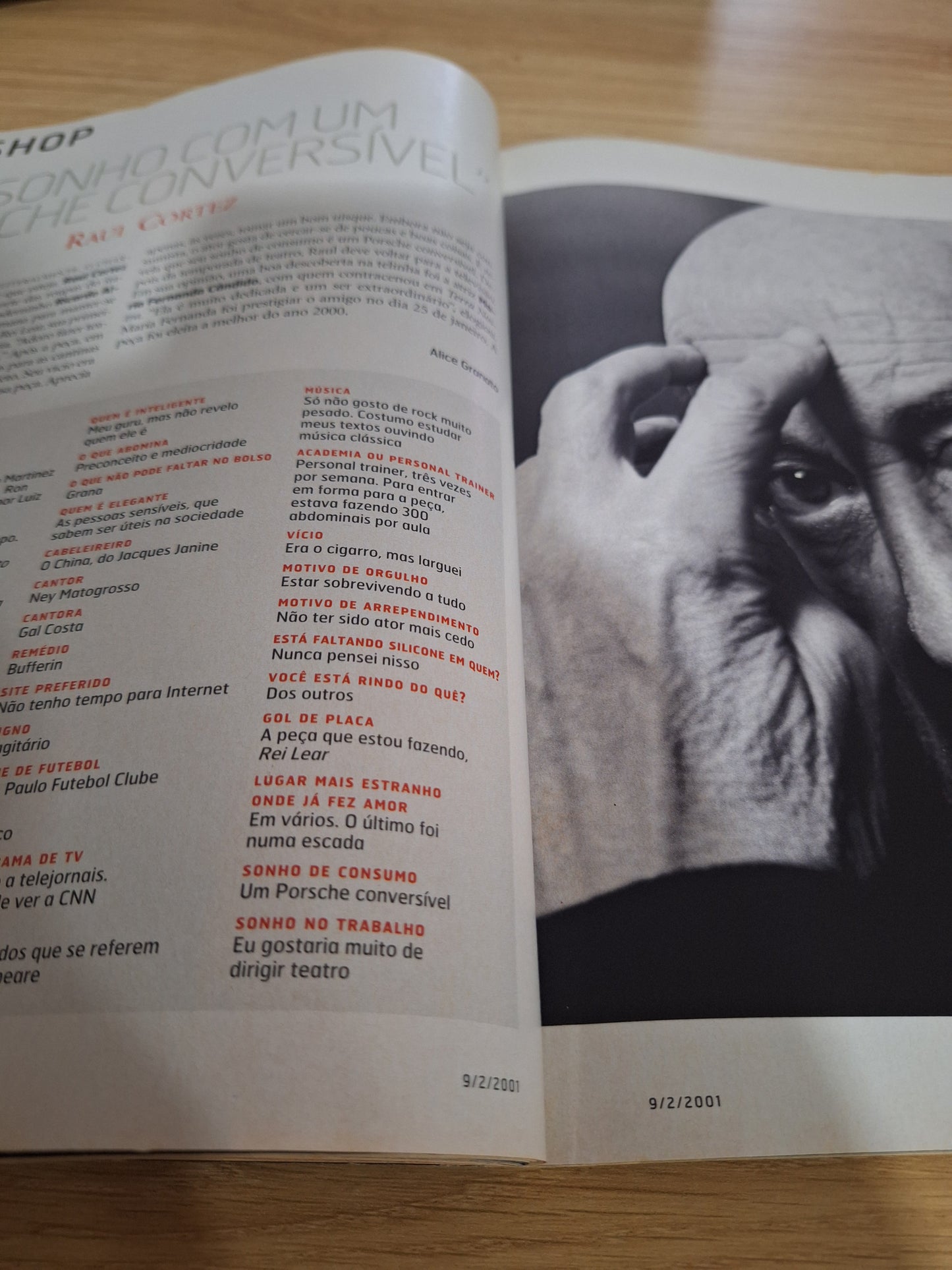 Revista Quem Acontece 22 (2001)