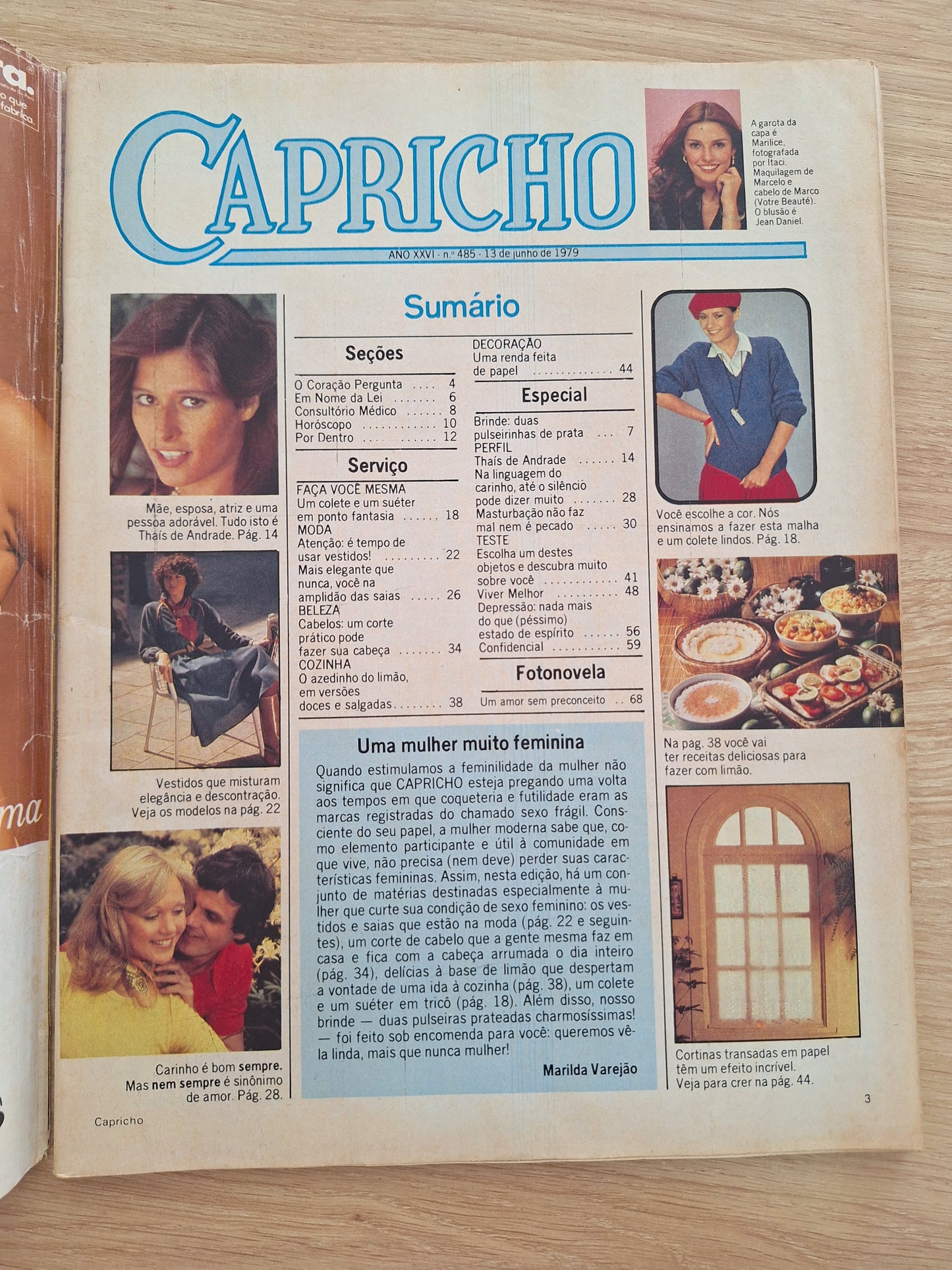 Revista Capricho 485