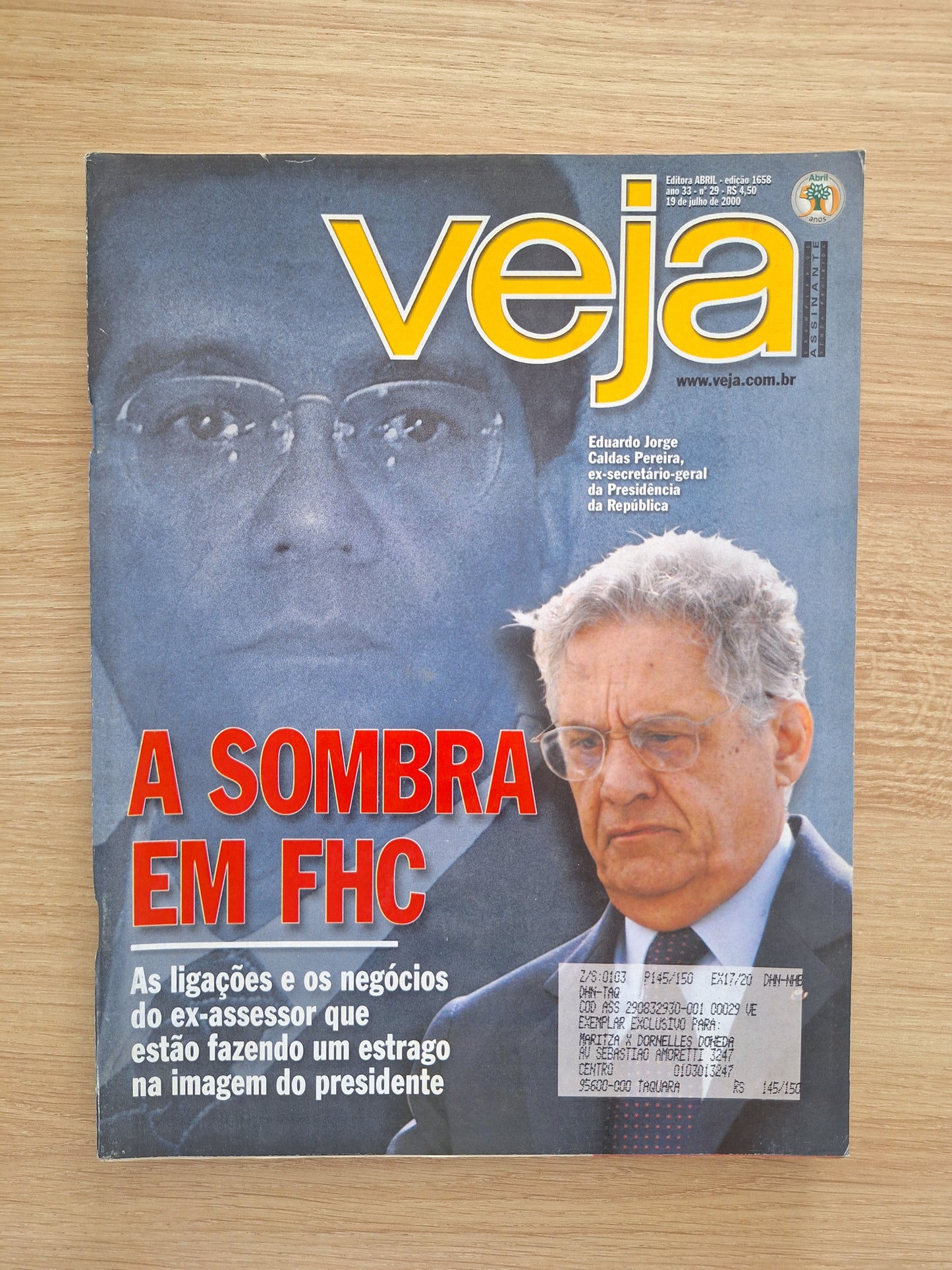 Revista Veja 1658 (2000)
