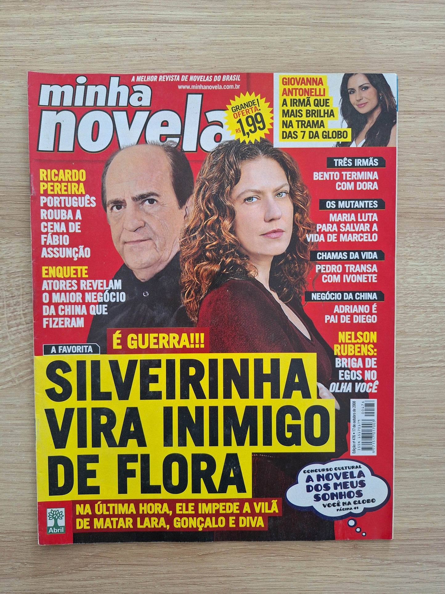 Revista Minha Novela 476 (2008)