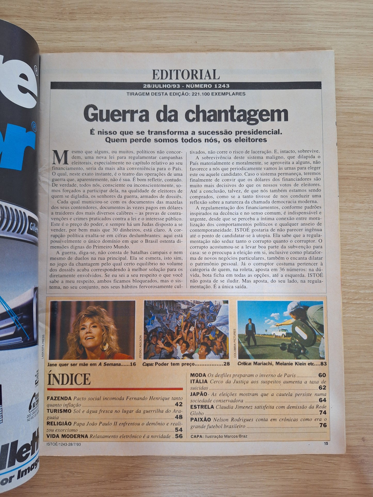 Revista Istoé 1243 (1993)