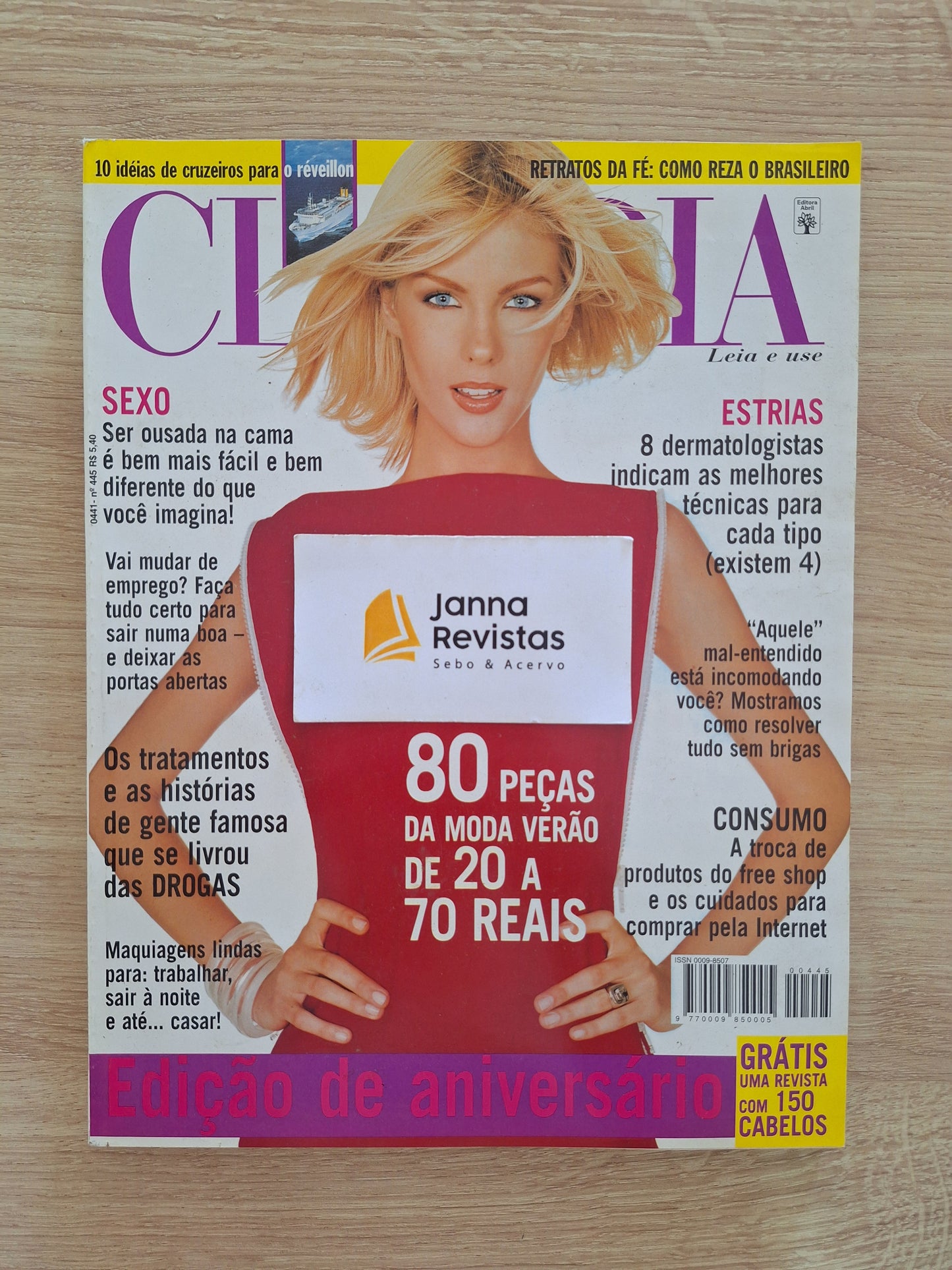 Revista Claudia Nº 445 (1998)