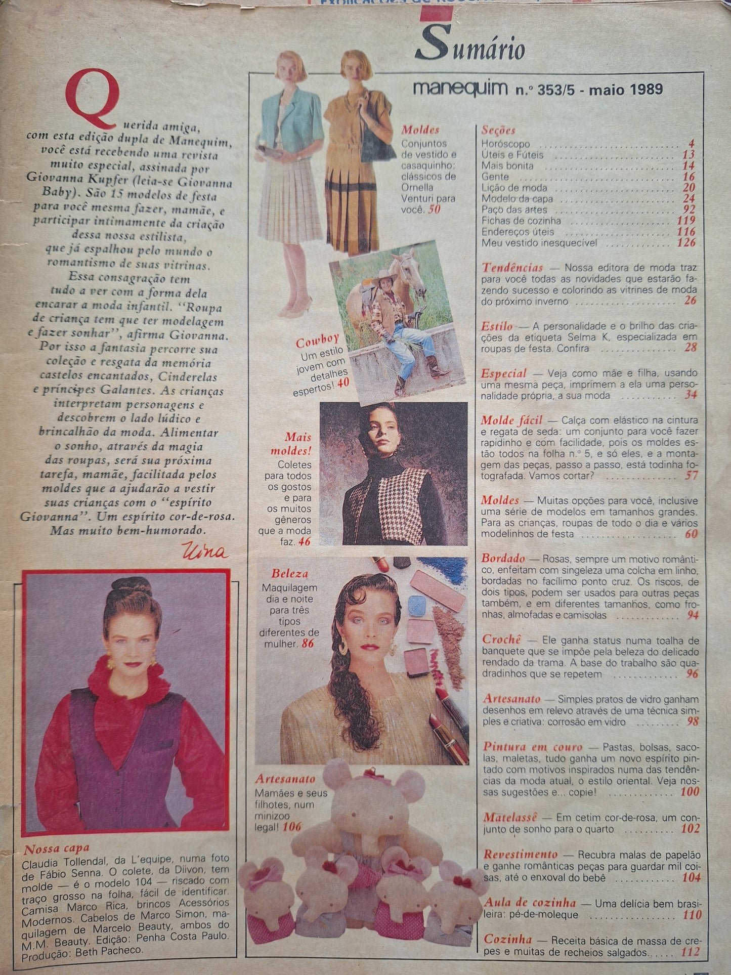 Revista Manequim 353 (1989)
