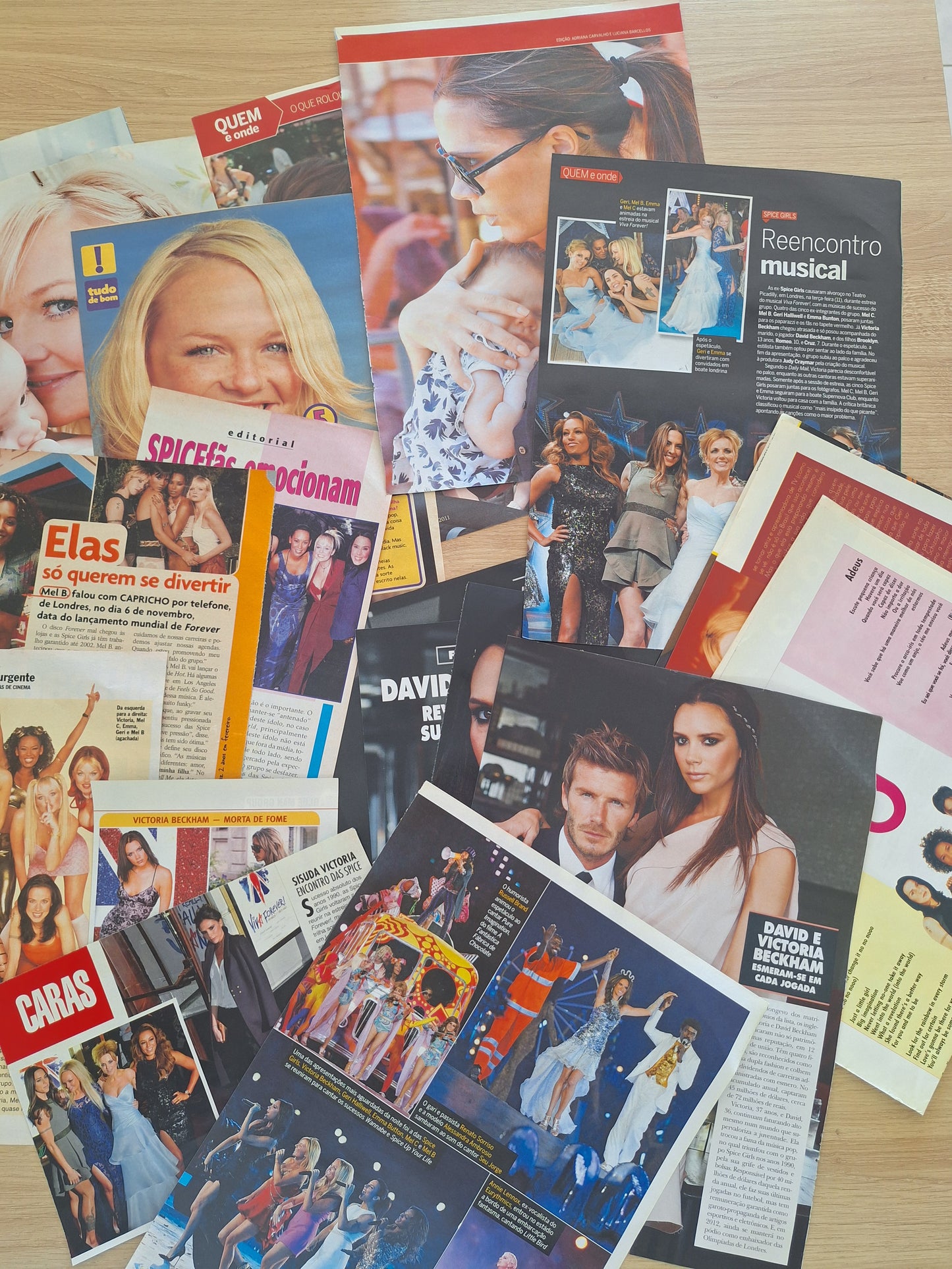 Spice Girls - Material de revista