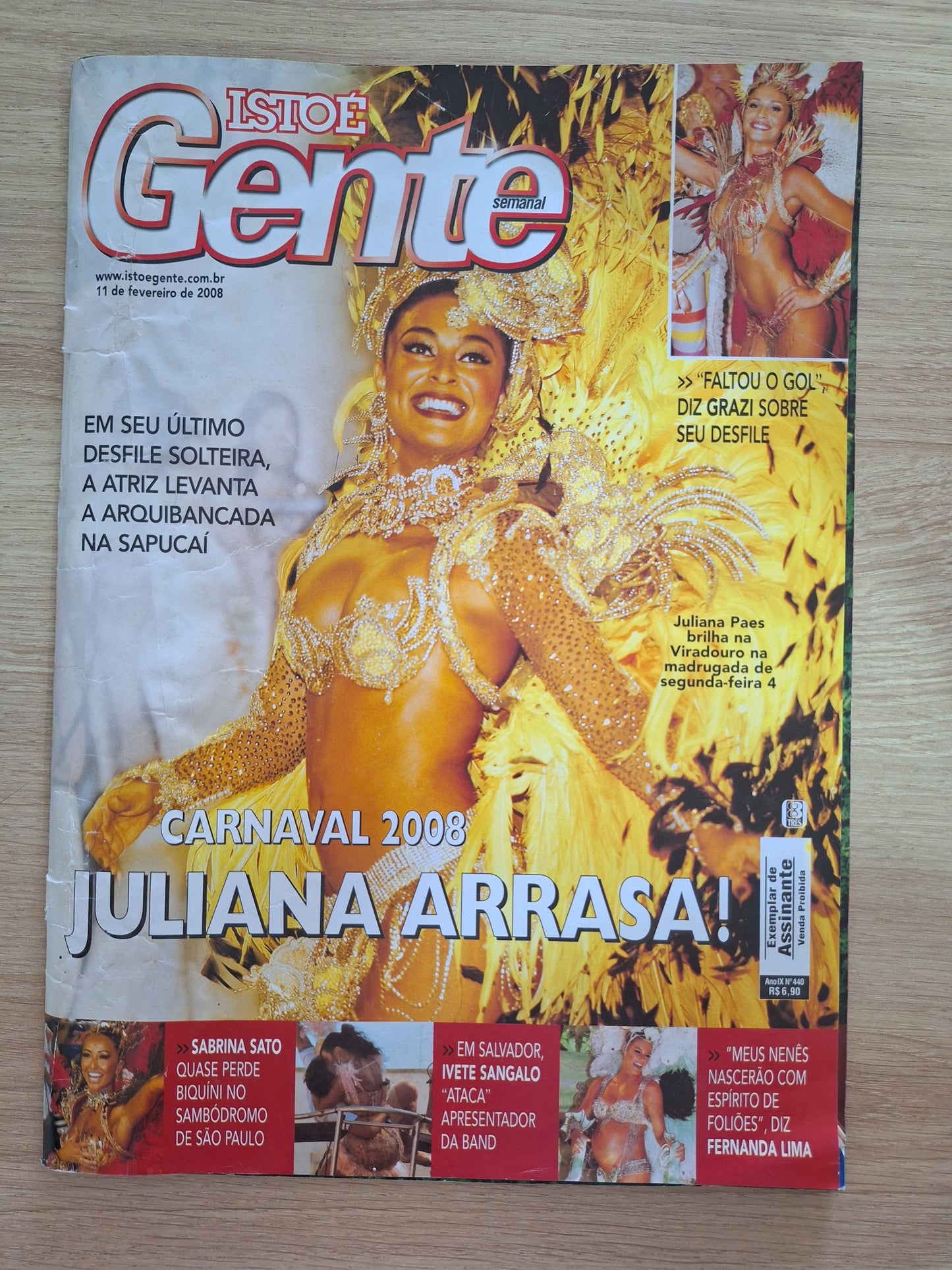 Revista Istoé Gente 440 (2008)
