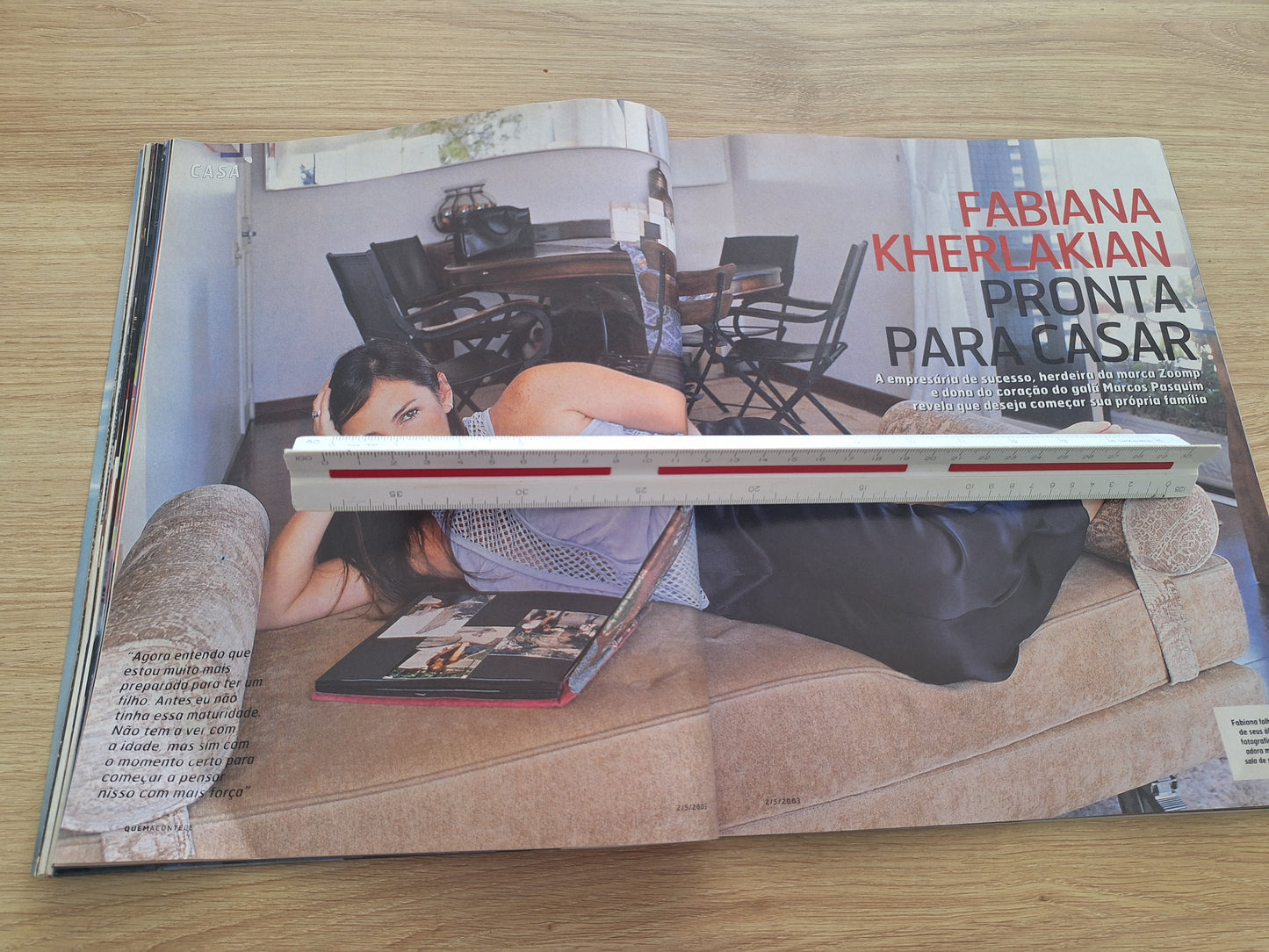Revista Quem Acontece 138 (2003)