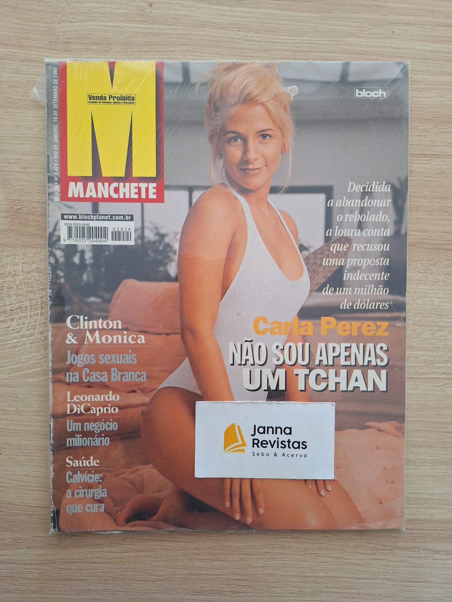 Revista Manchete 2424 (1998)
