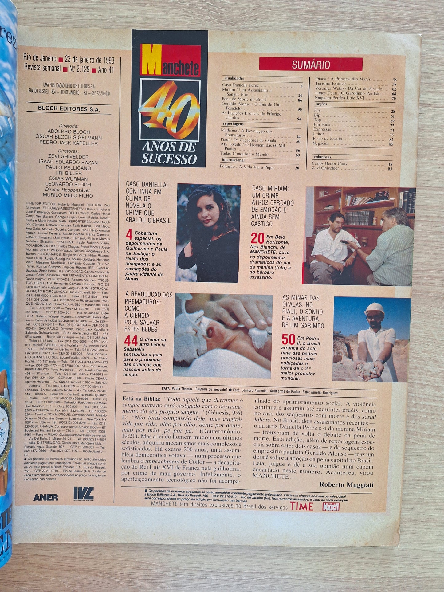 Revista Manchete Nº 2129 (1993)