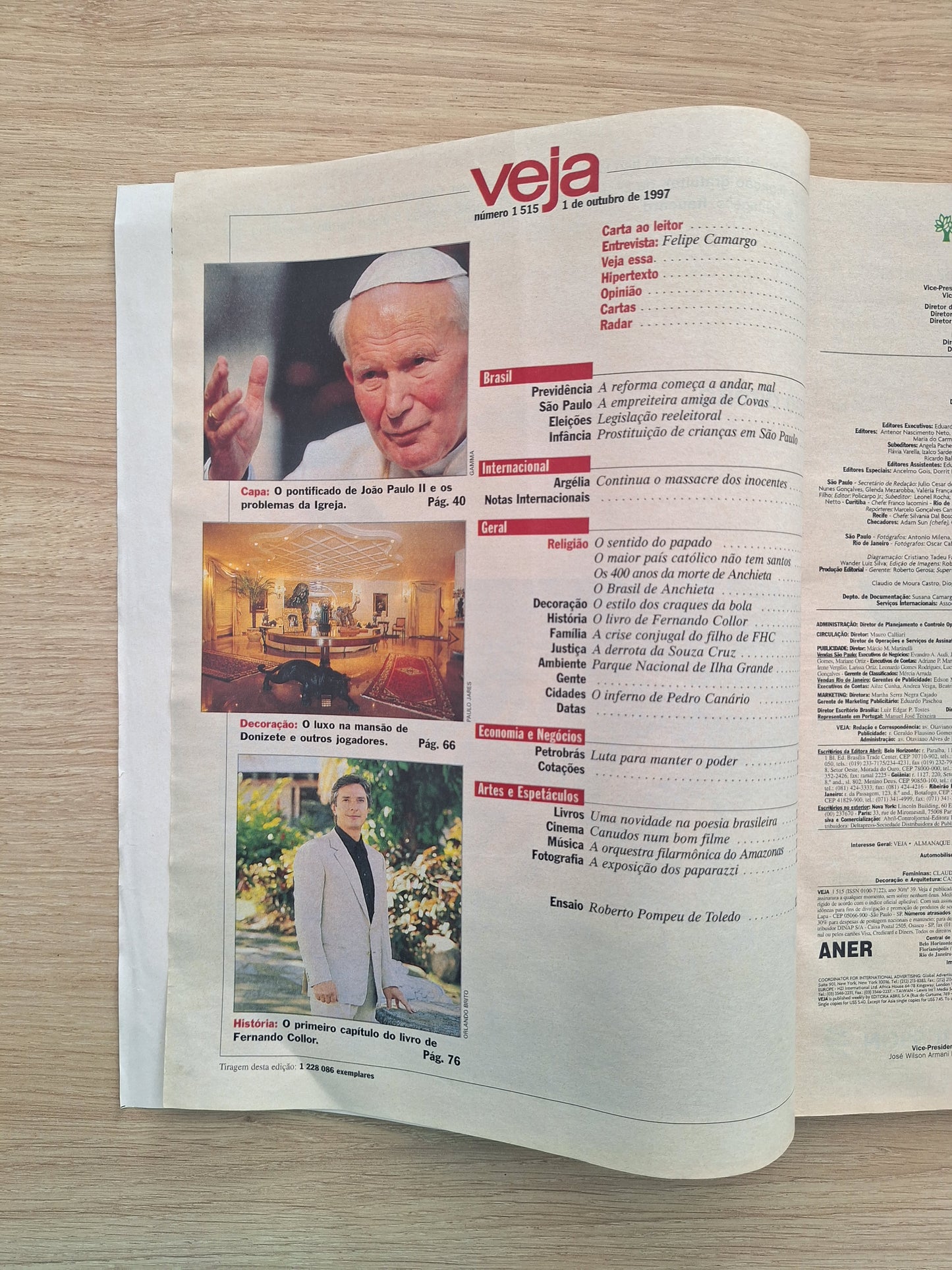 Revista Veja 1515 (1997)