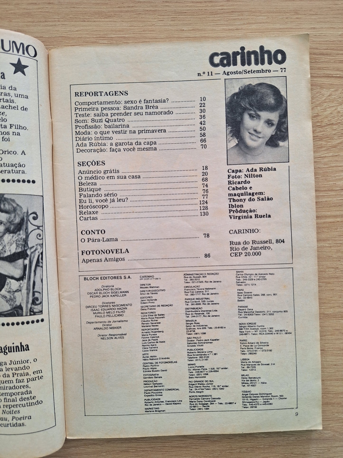 Revista Carinho 11 (1977)