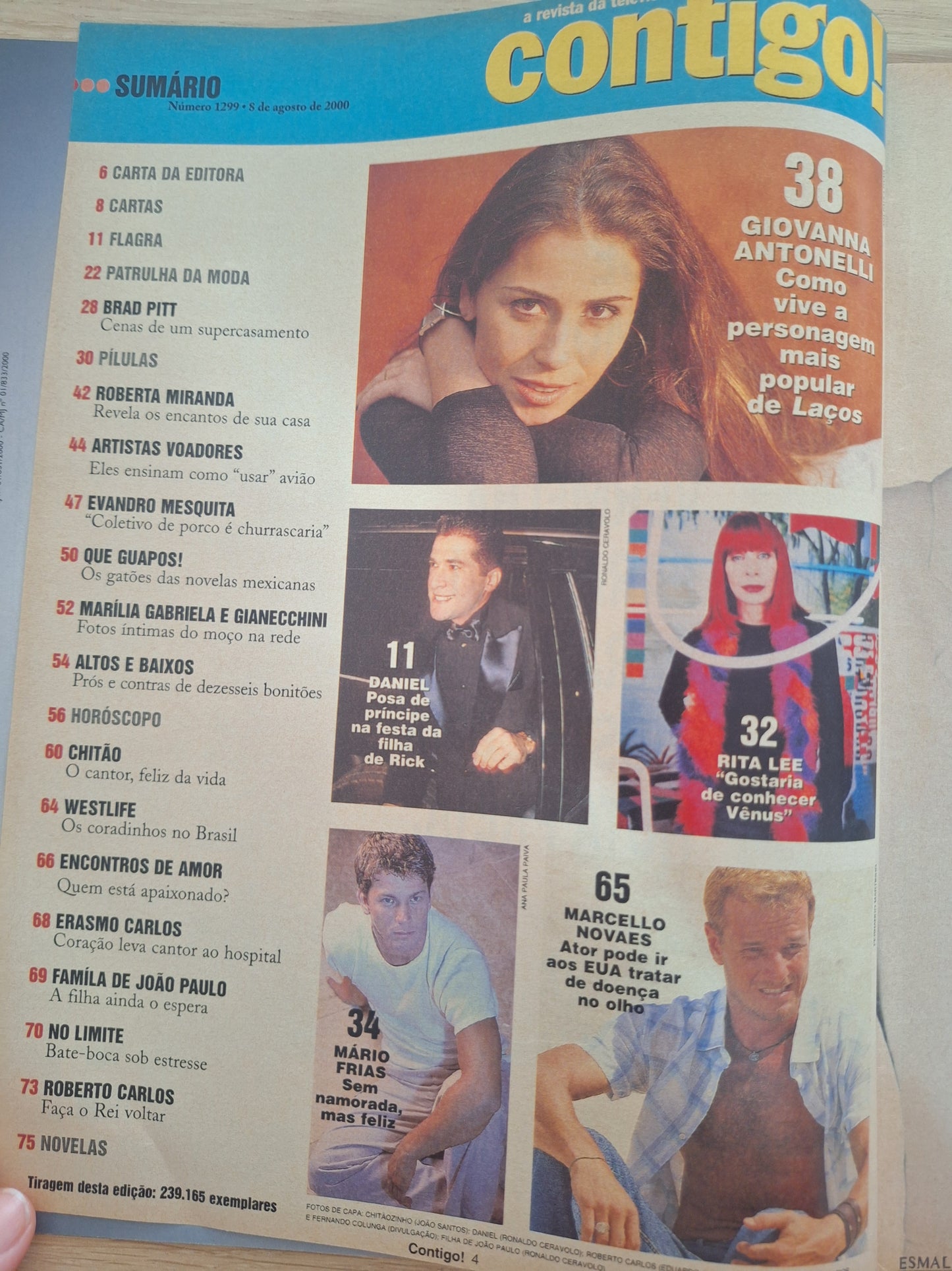 Revista Contigo 1299 (2000)