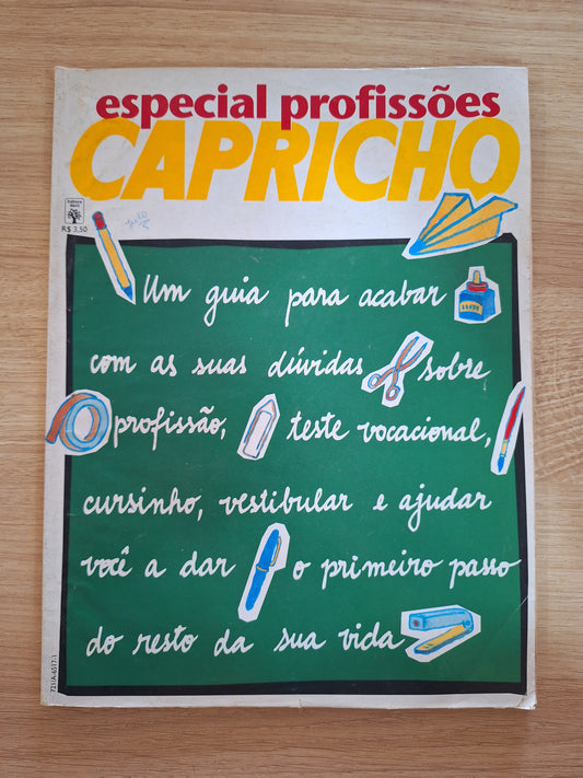 Revista Capricho Profissões