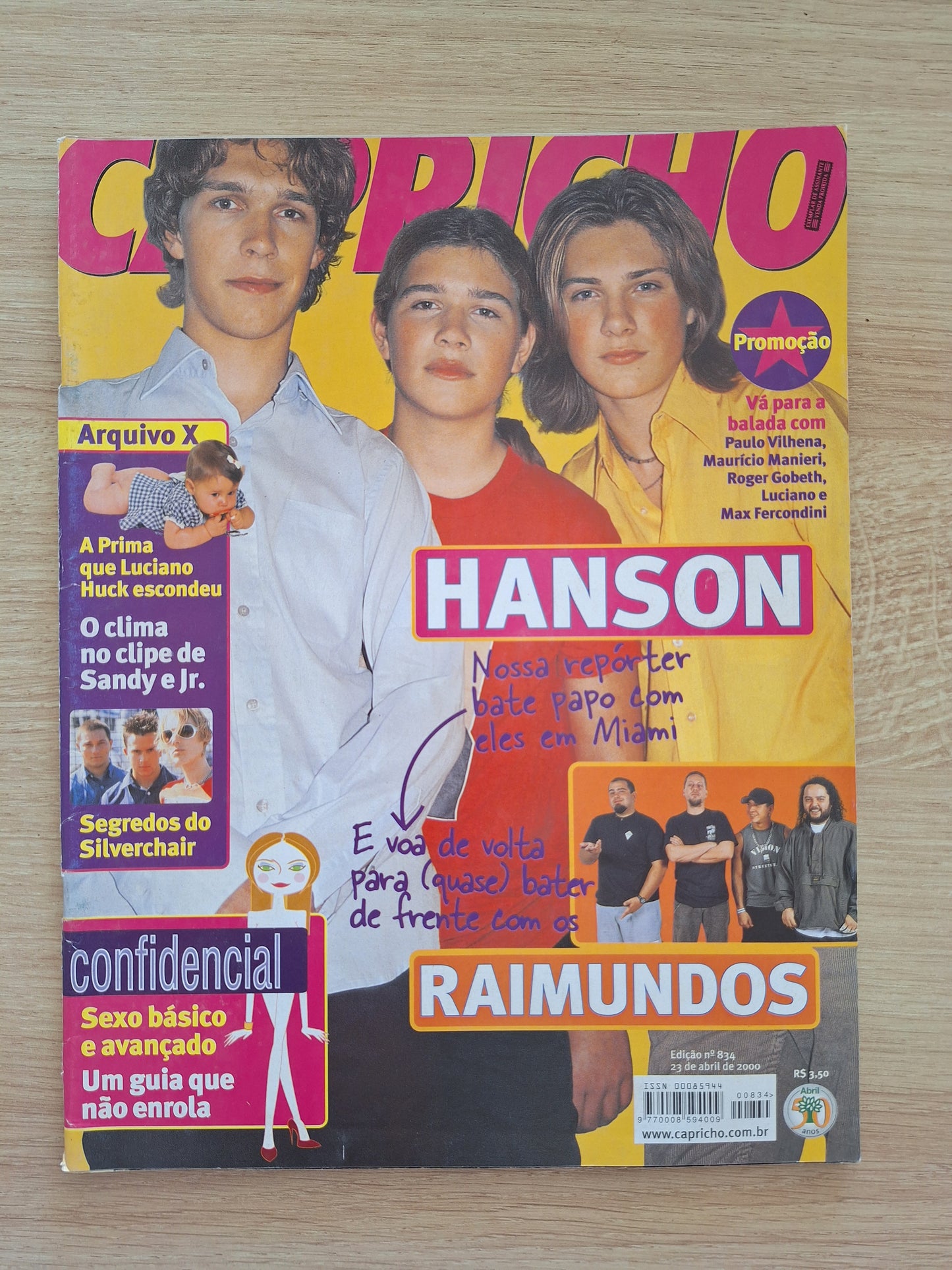 Revista Capricho Nº 834 (2000)