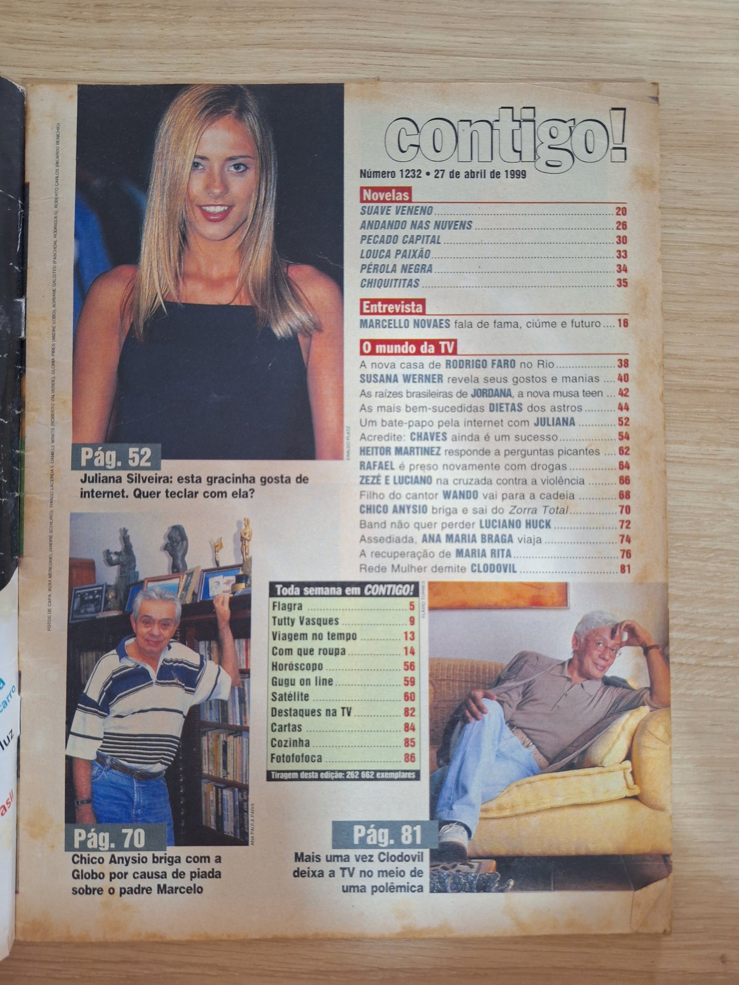 Revista Contigo 1232 (1999)