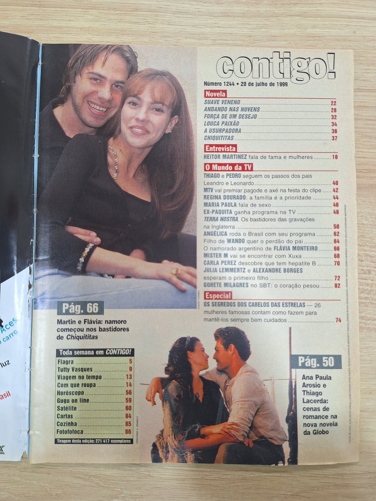 Revista Contigo 1244 (1999)