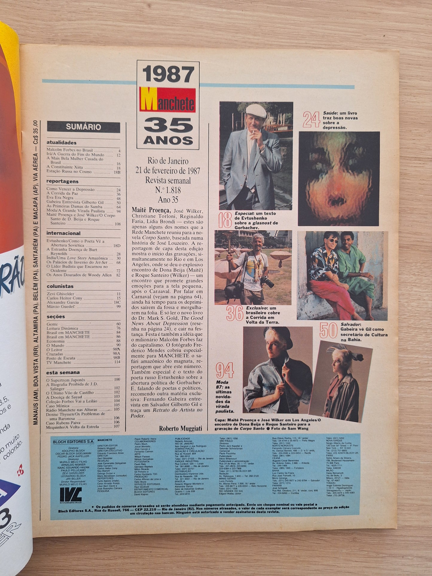 Revista Manchete 1818 (1987)