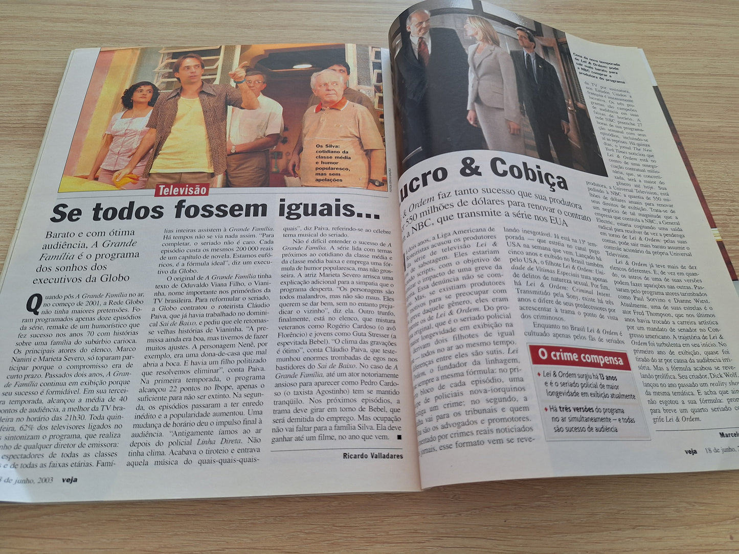 Revista Veja 1807 (2003)