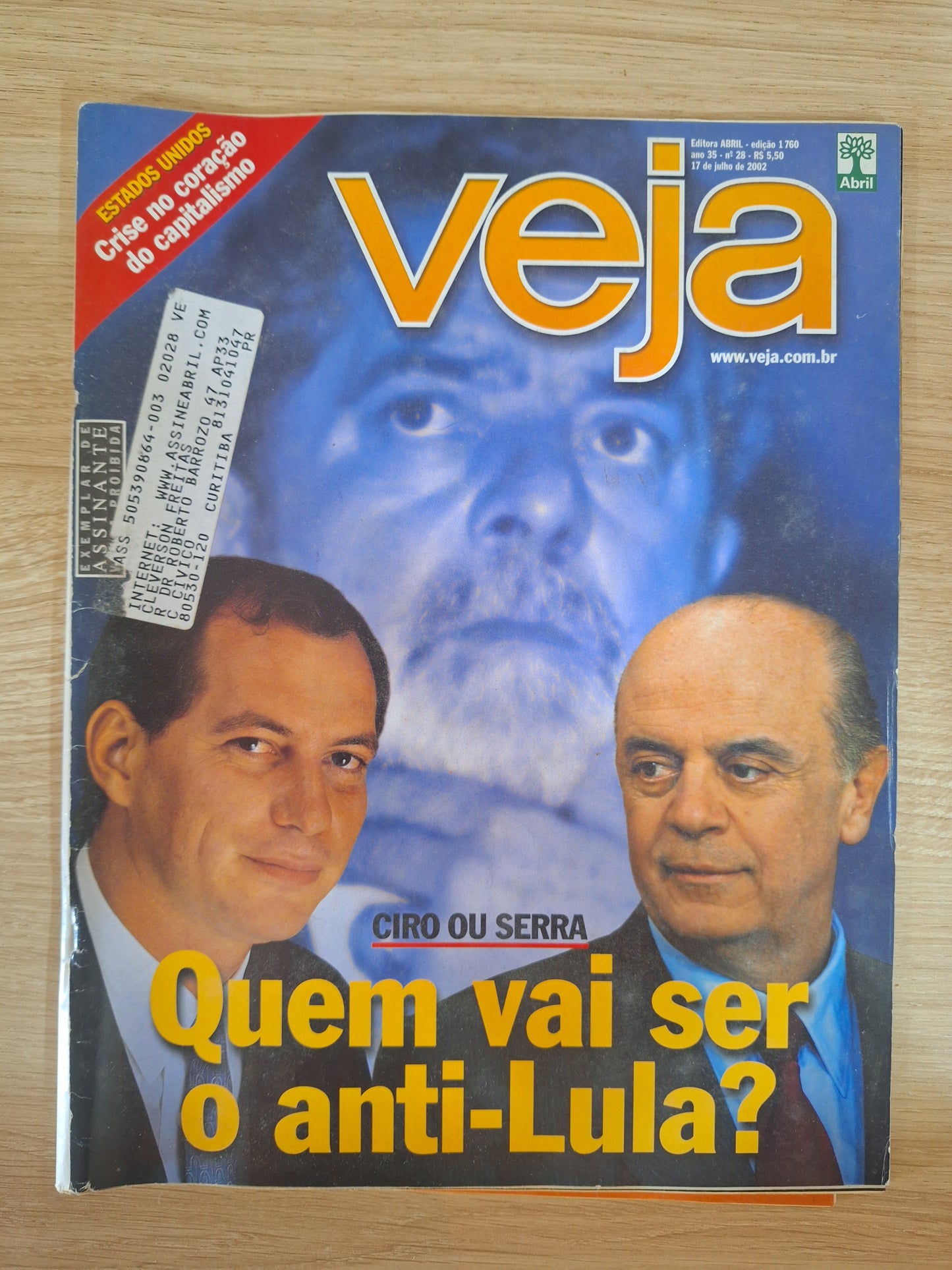 Revista Veja 1760 (2002)