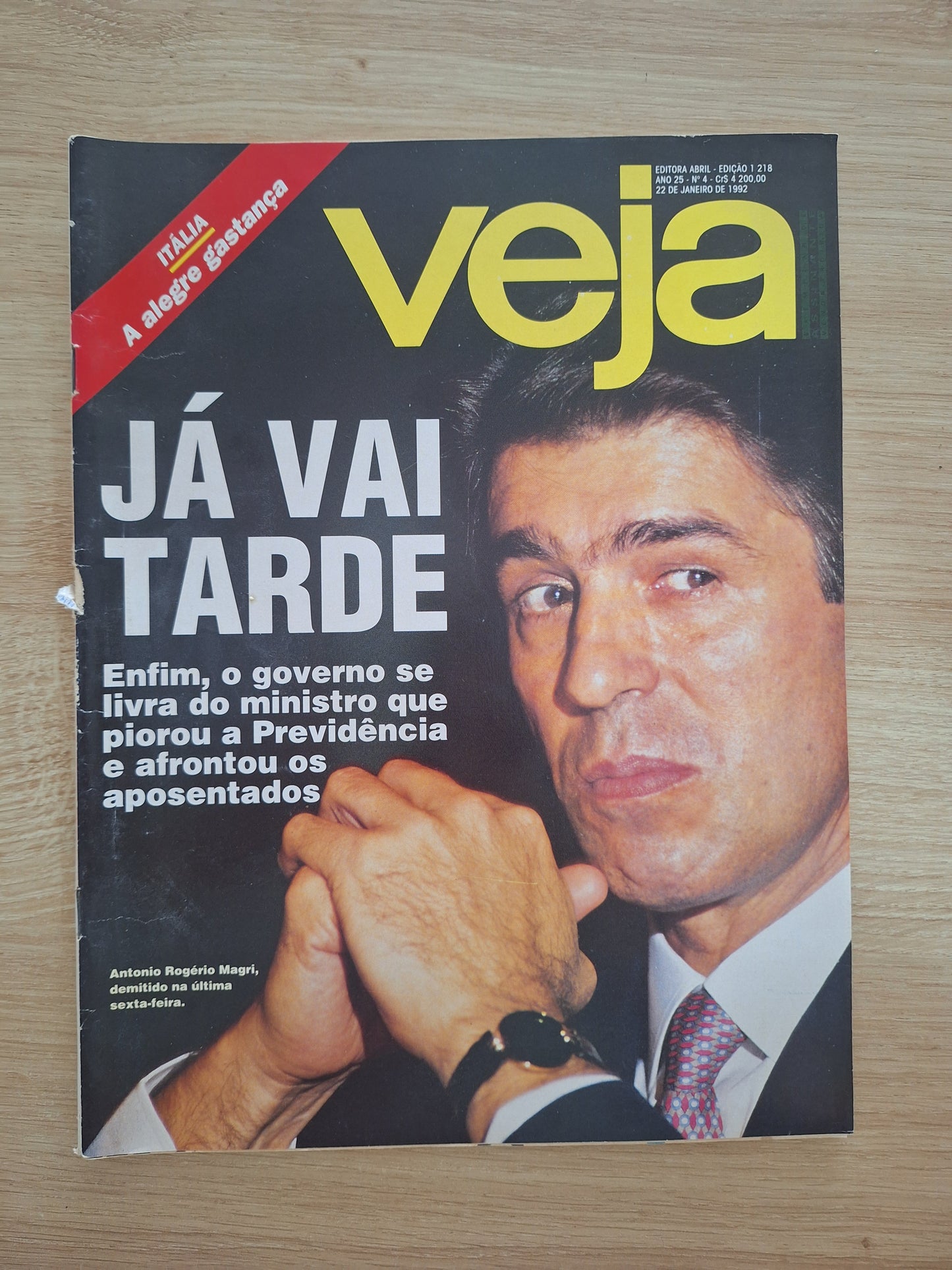 Revista Veja 1218 (1992)