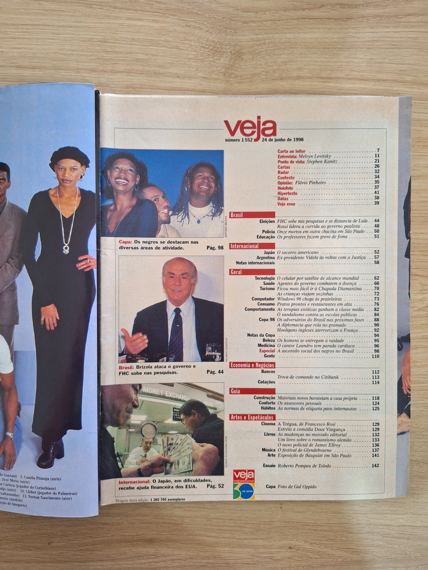 Revista Veja 1552 (1998)