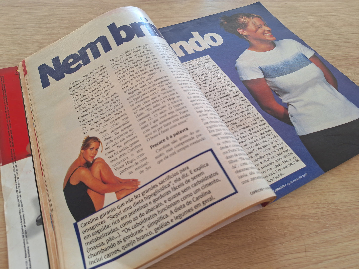 Revista Capricho 780 (1998)