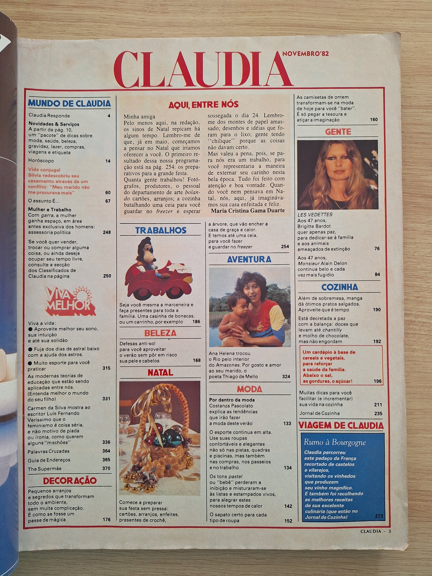 Revista Claudia Nº 254 (1982)
