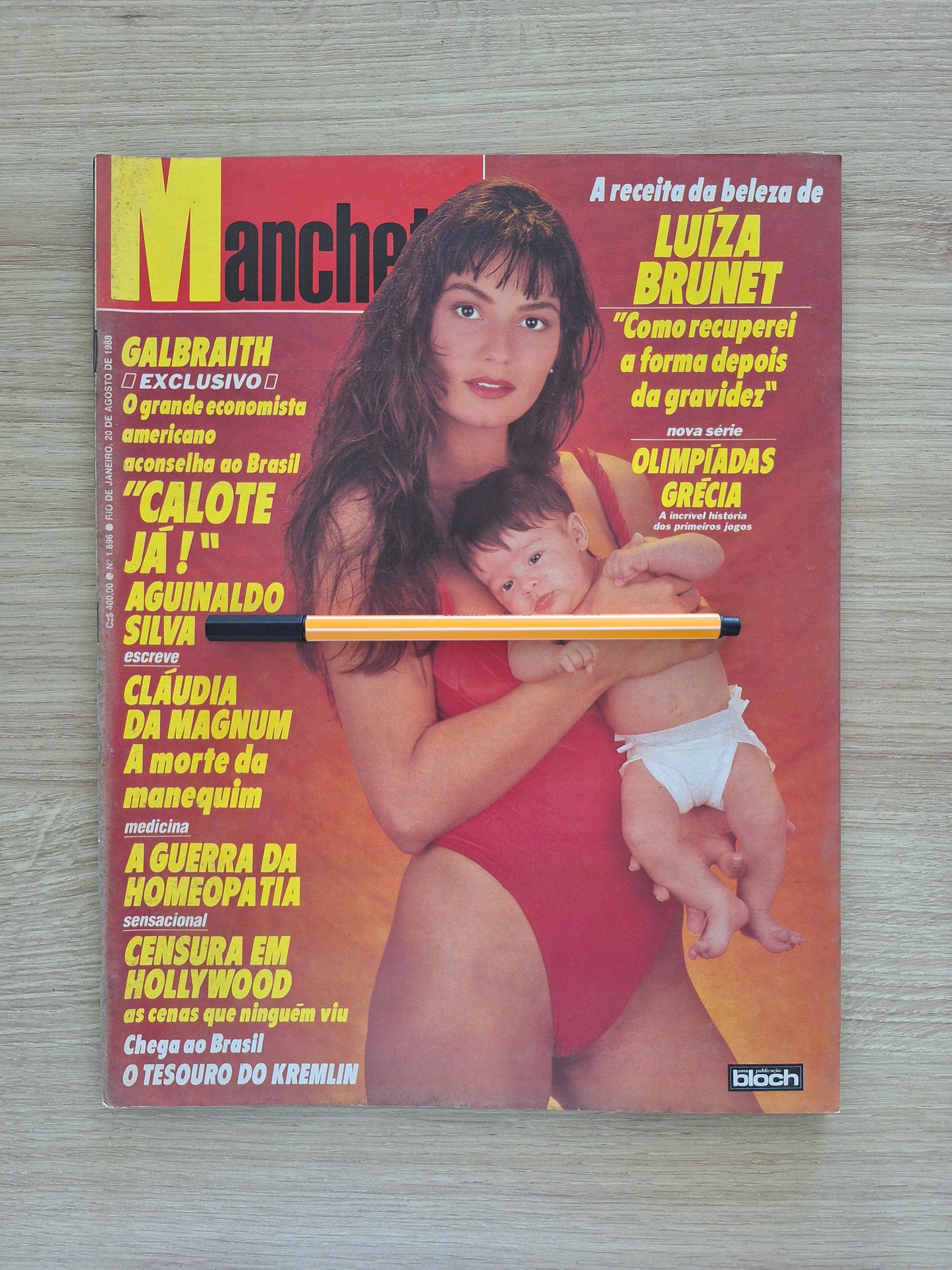 Revista Manchete 1896 (1988)