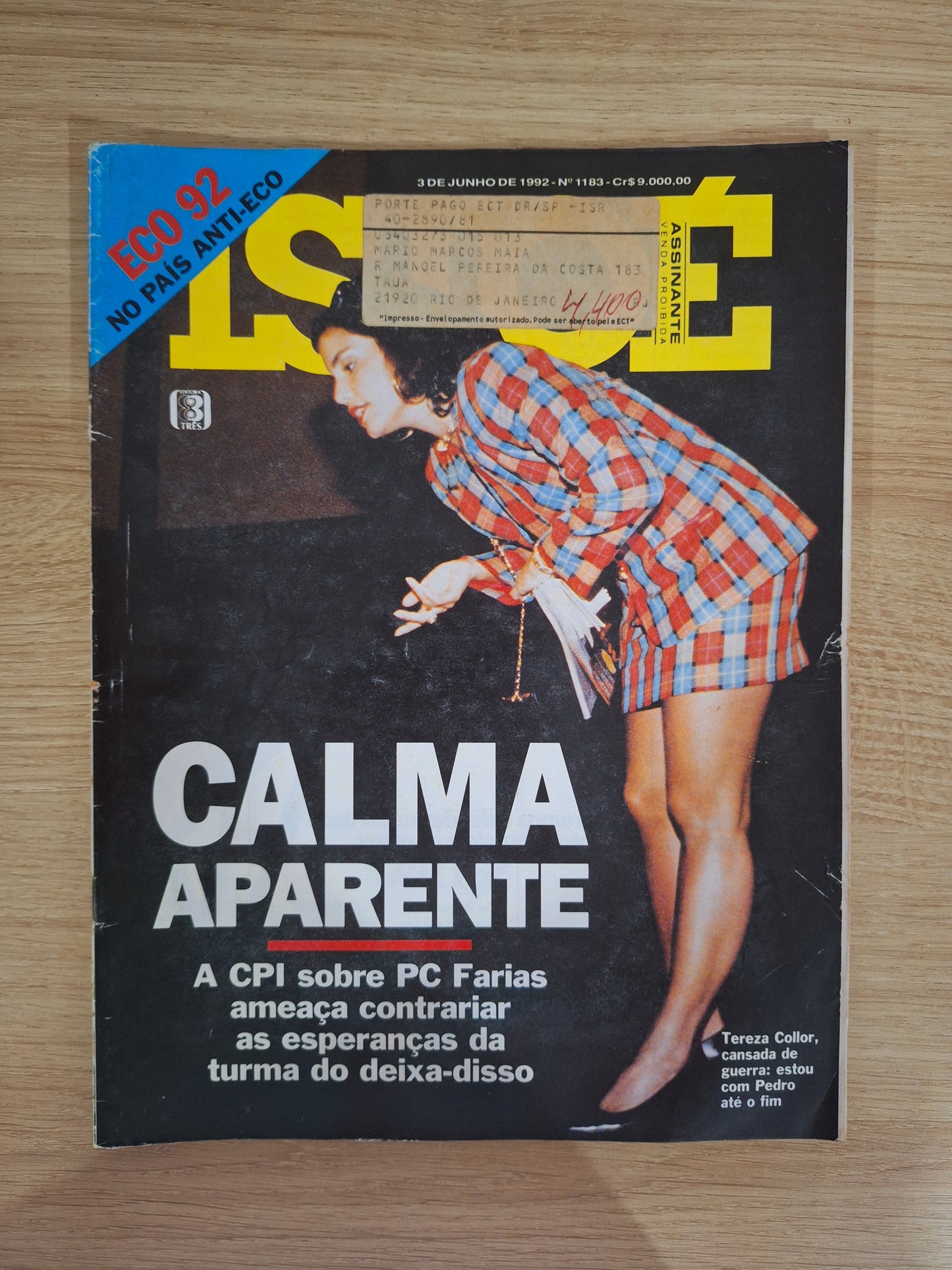 Revista Istoé 1183 (1992)