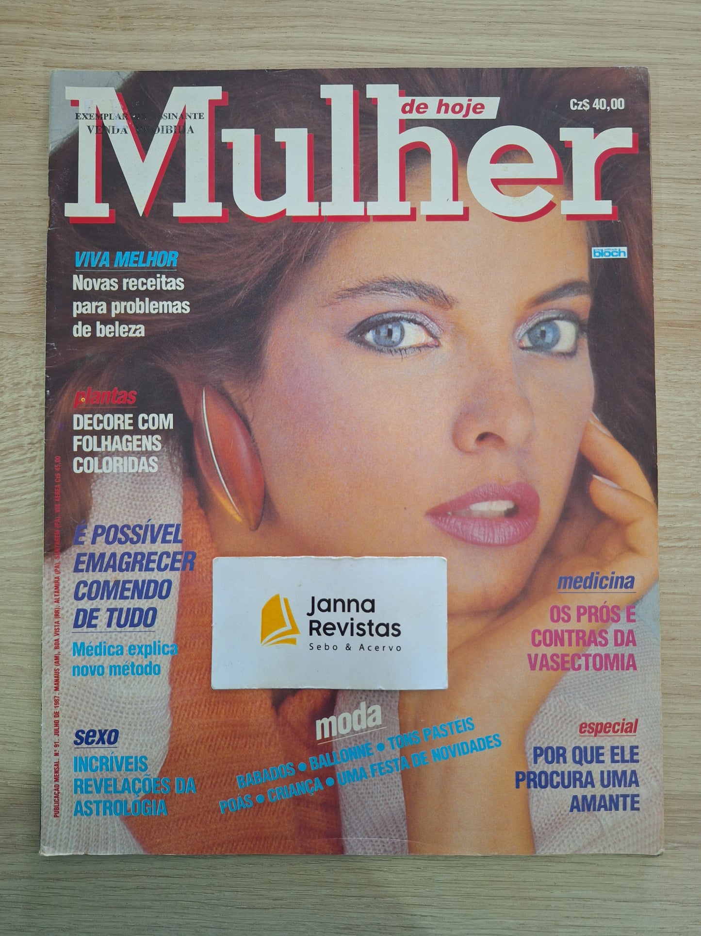 Revista Mulher de Hoje 91 (1987)