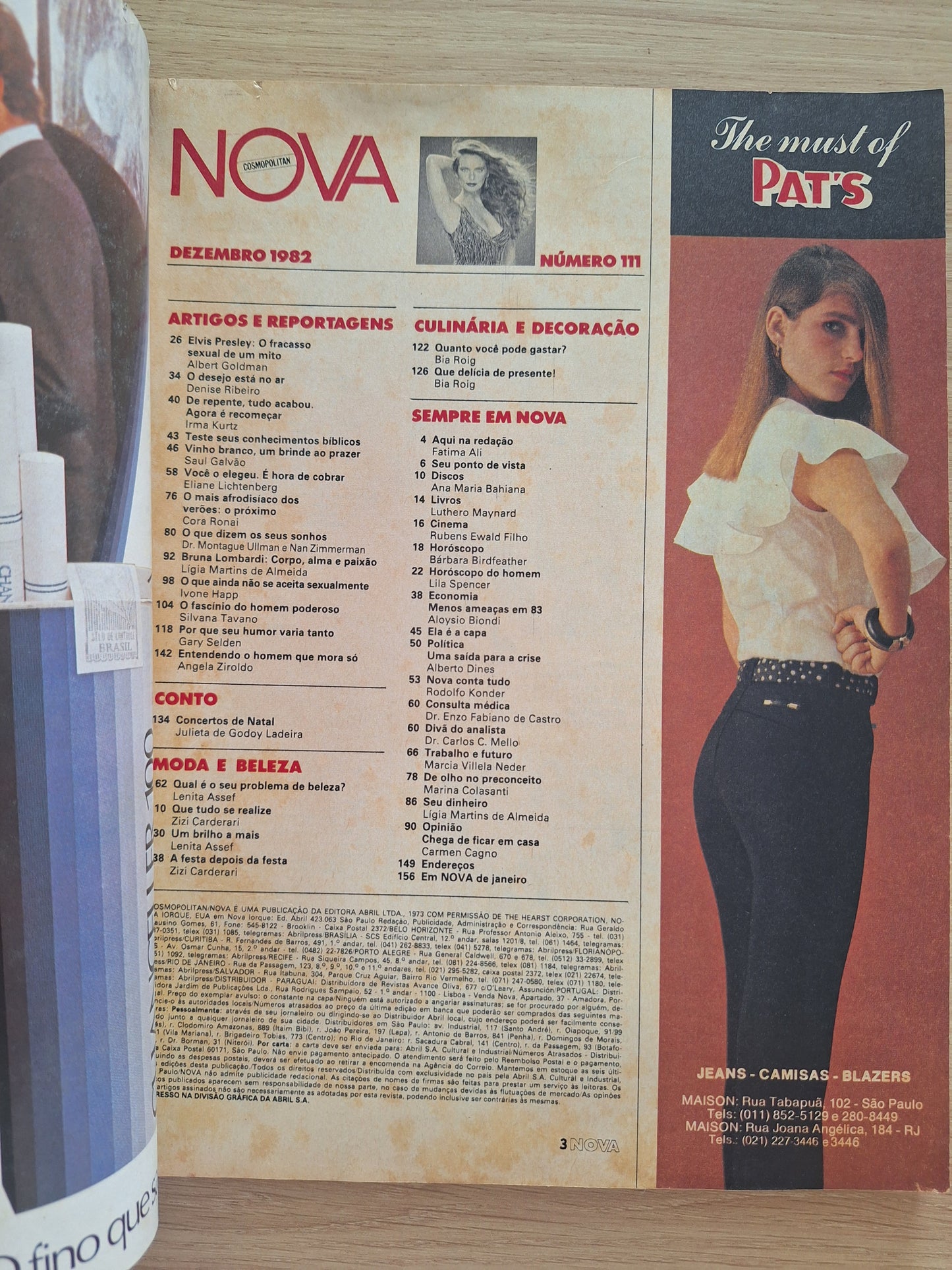 Revista Nova Cosmopolitan Nº 111 (1982)