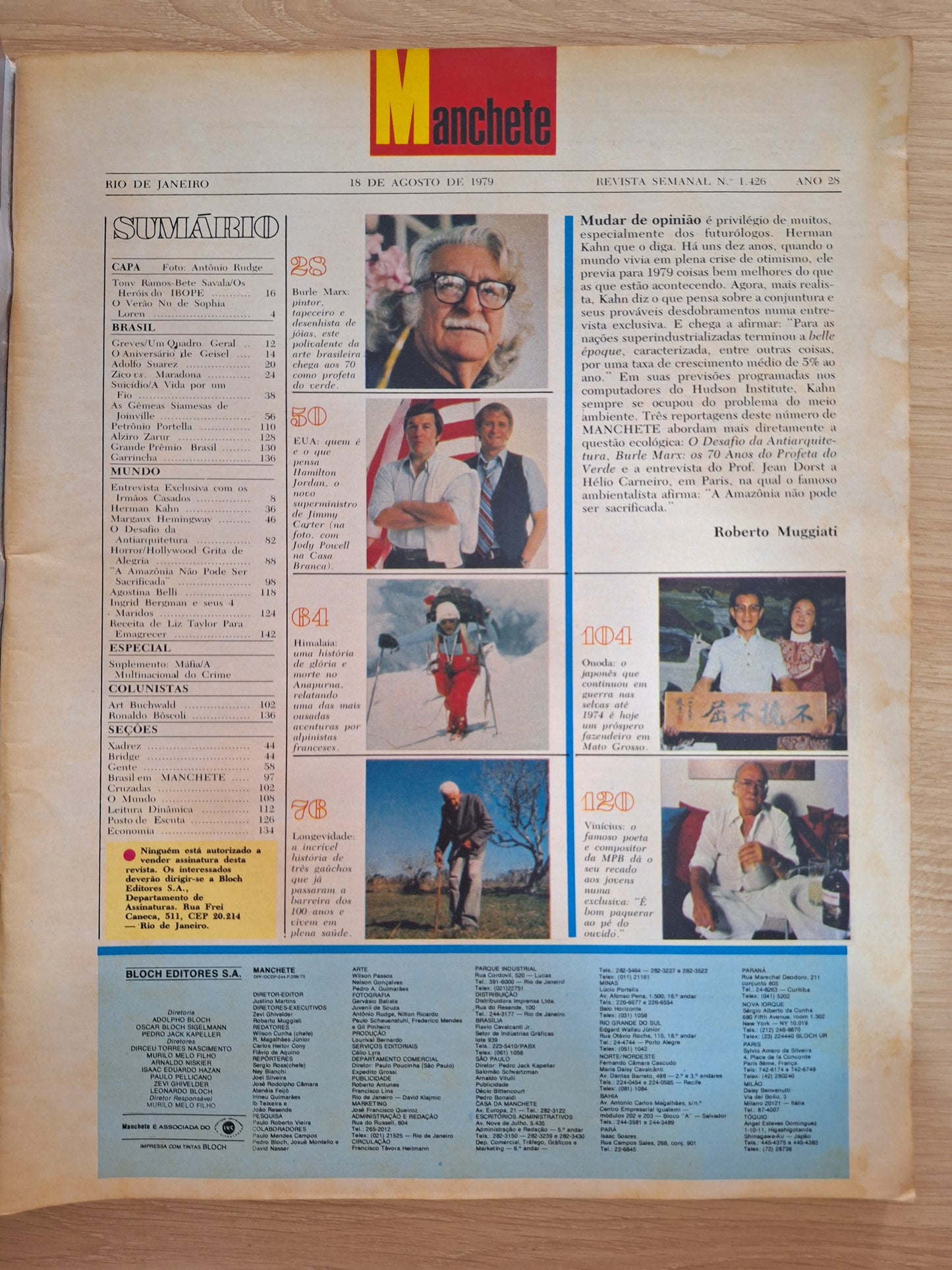 Revista Manchete 1426 (1979)