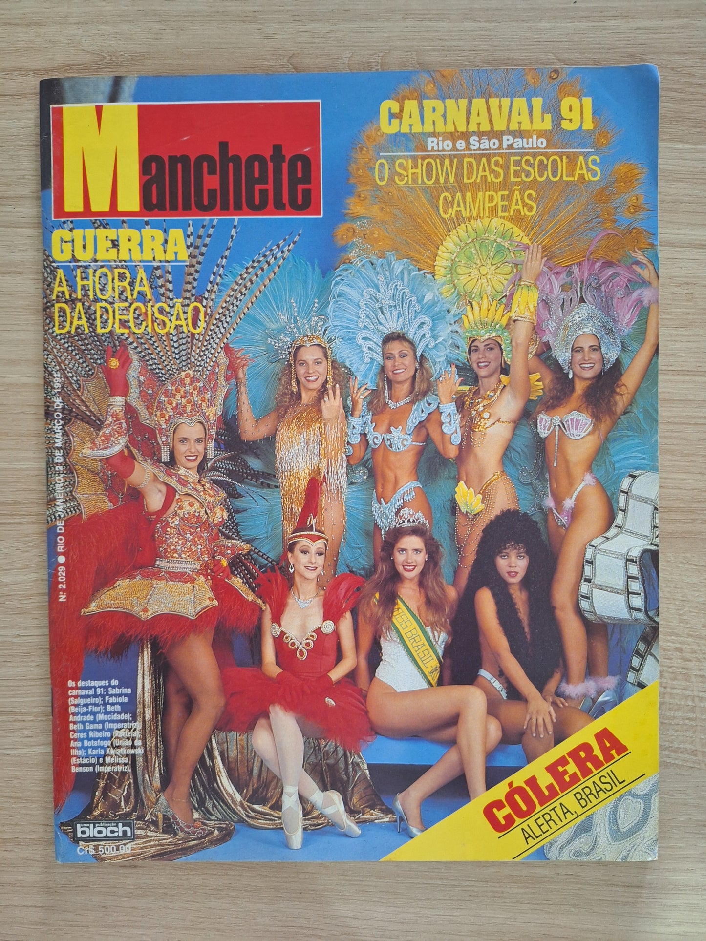 Revista Manchete 2029 (1991)