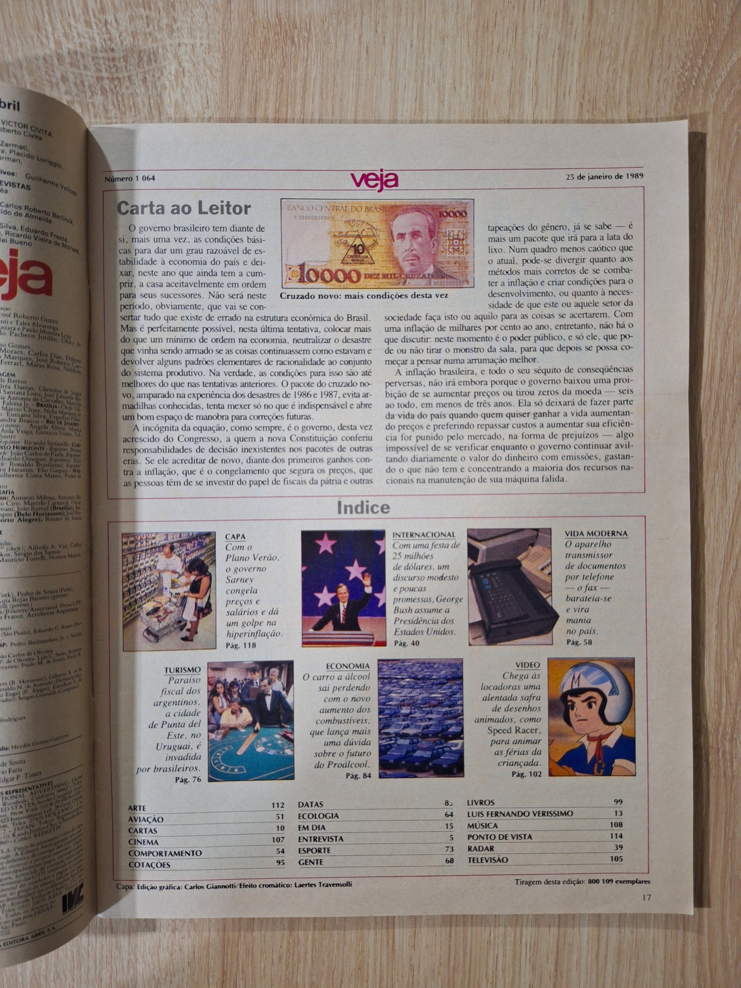 Revista Veja 1064 (1989)