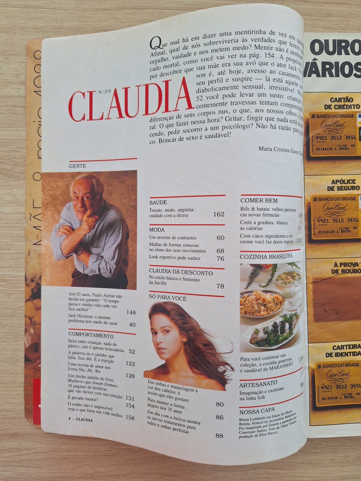 Revista Claudia Nº 319 (1988)