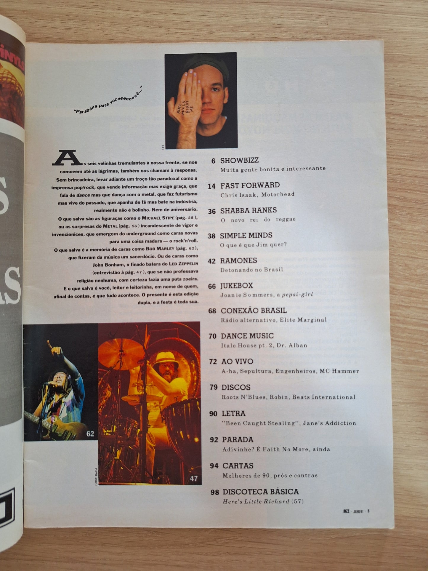 Revista Bizz 72 (1991)