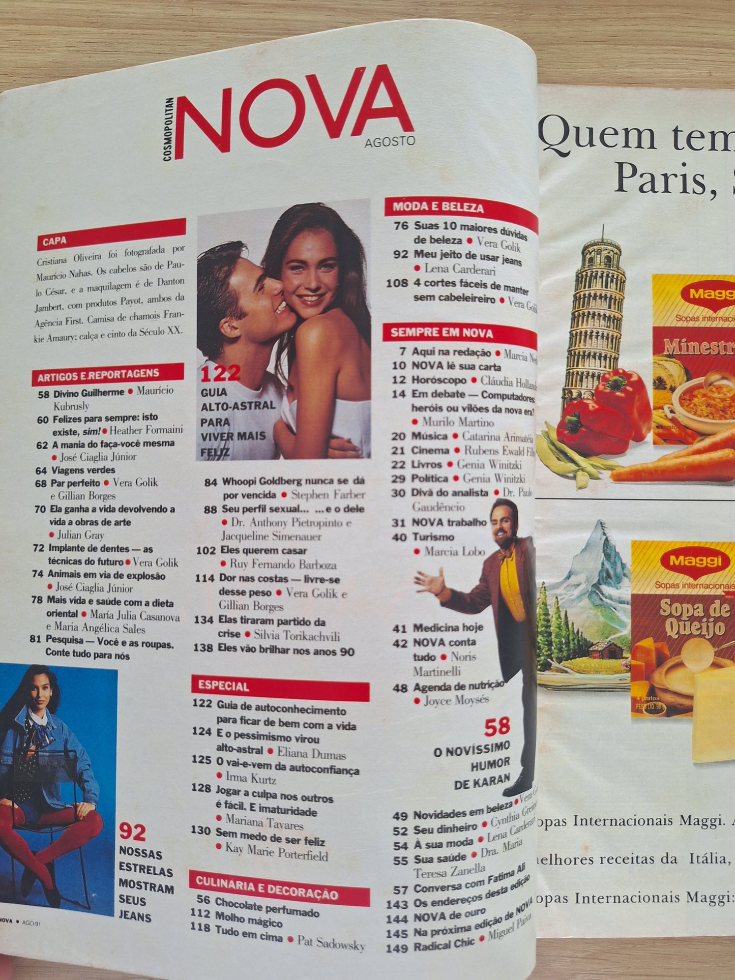Revista Nova Cosmopolitan 215 (1991)