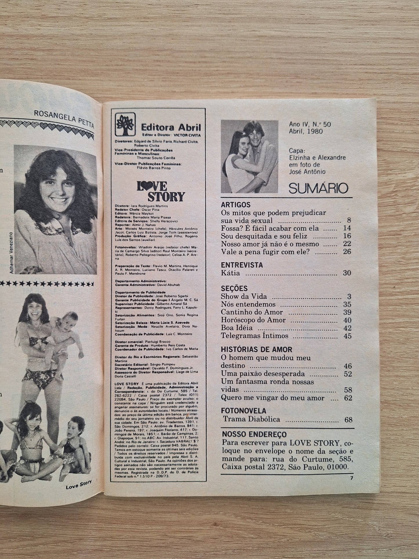 Revista Love Story 50 (1980)