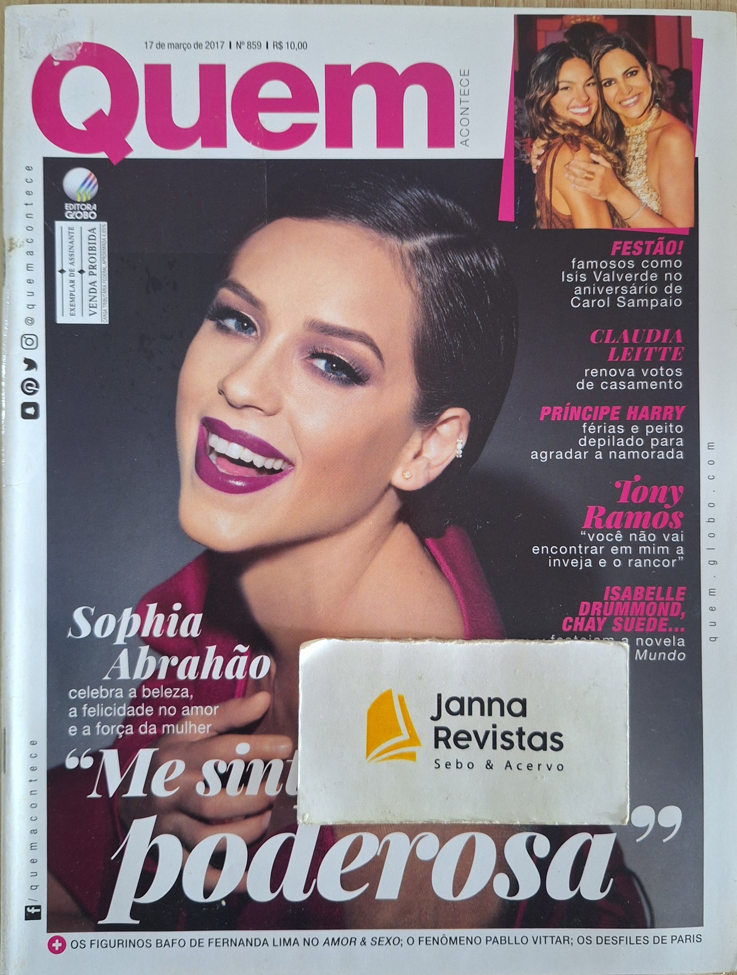 Revista Quem Acontece 859 (2017)