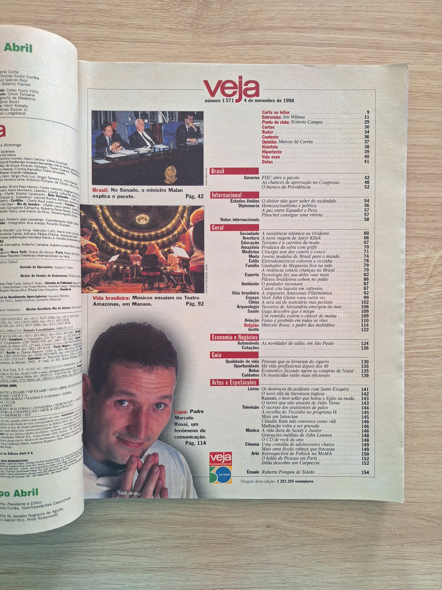 Revista Veja 1571 (1998)