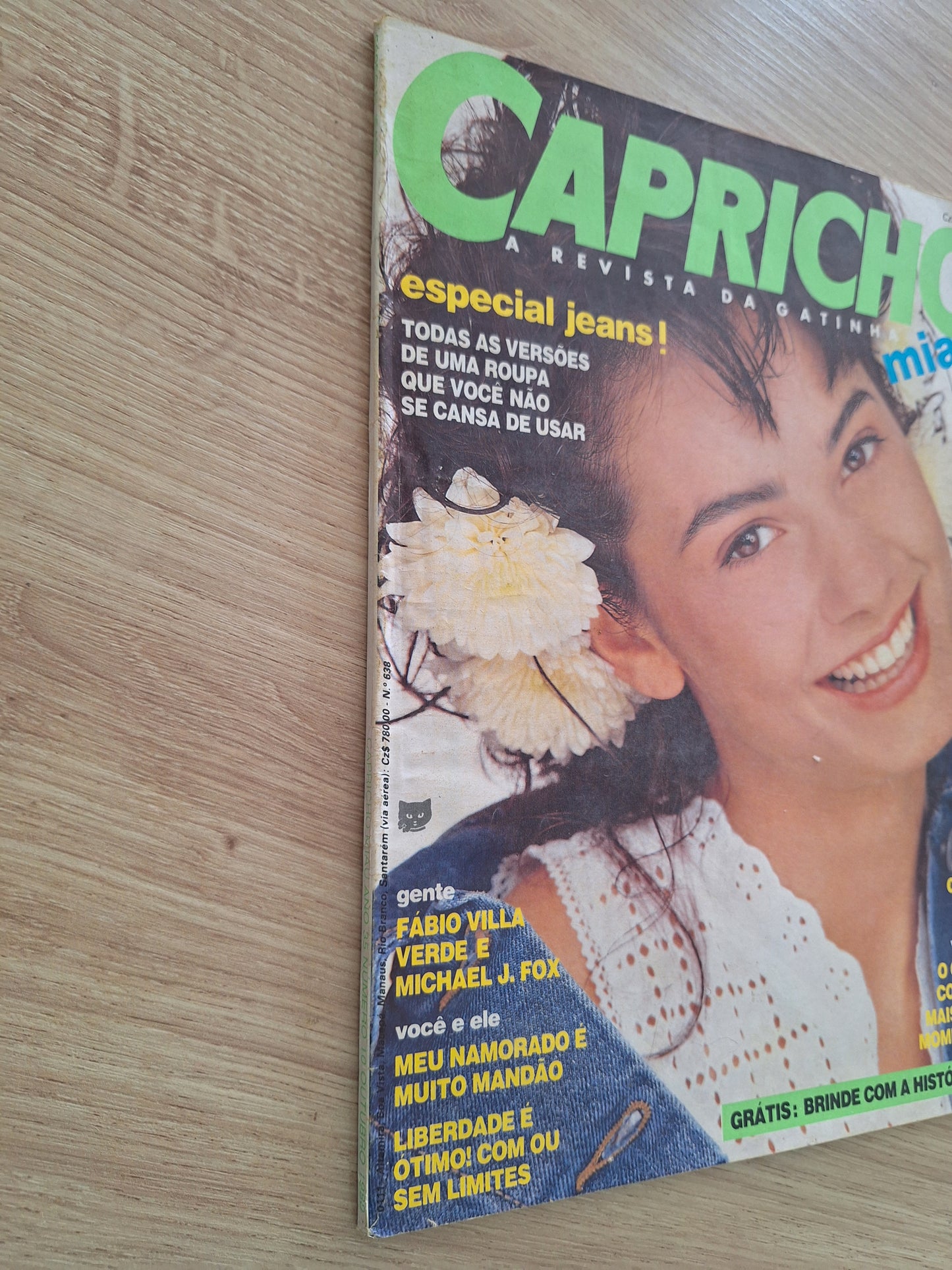 Revista Capricho 638 (1988)