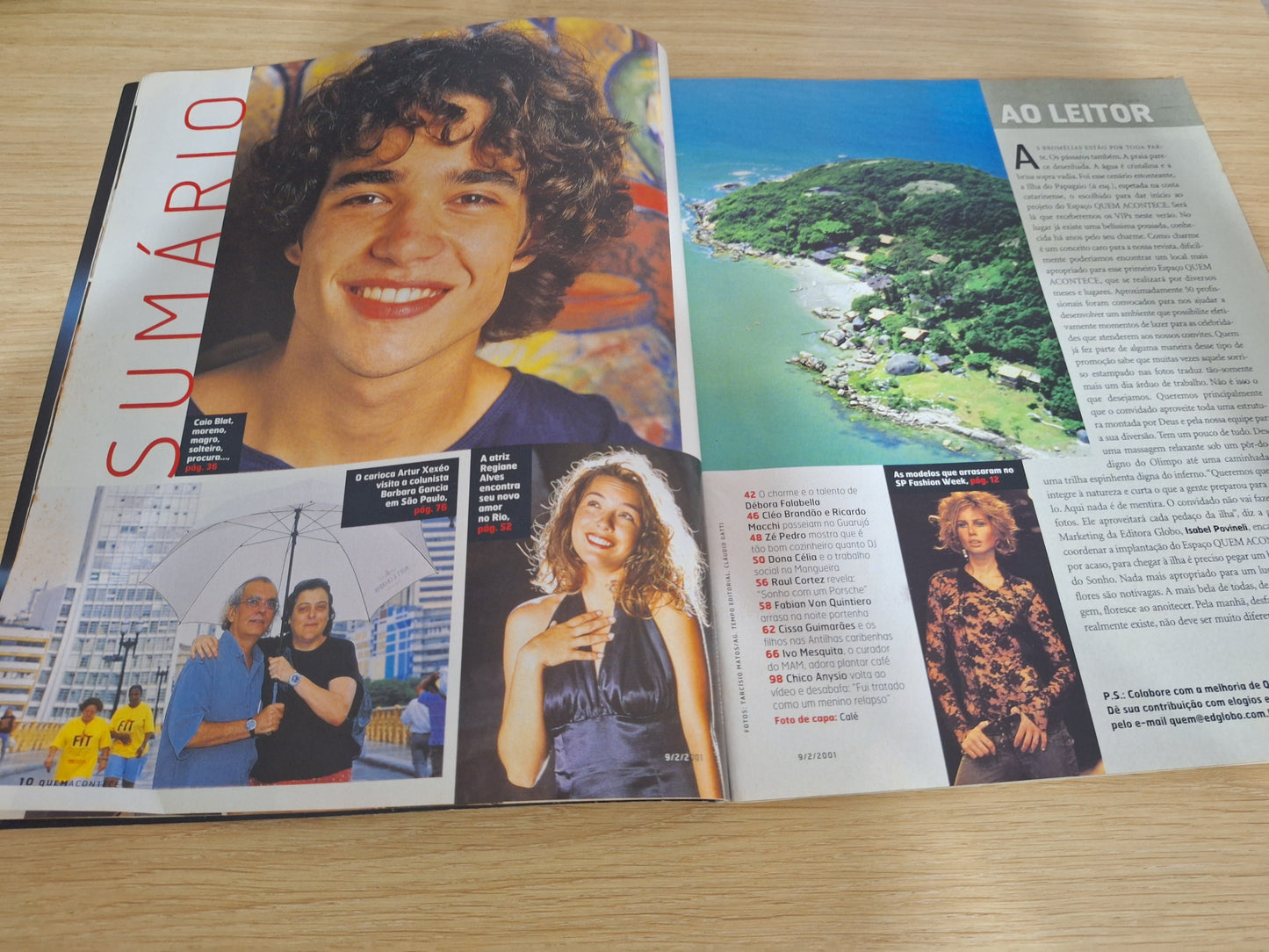 Revista Quem Acontece 22 (2001)