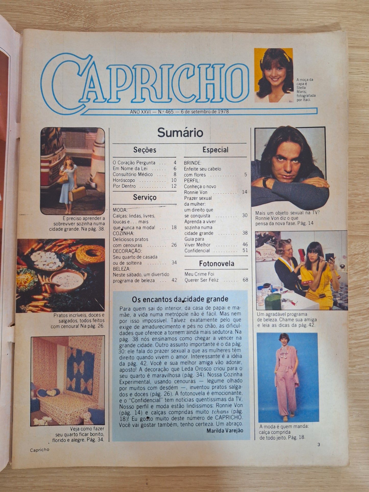 Revista Capricho 465 (1978)