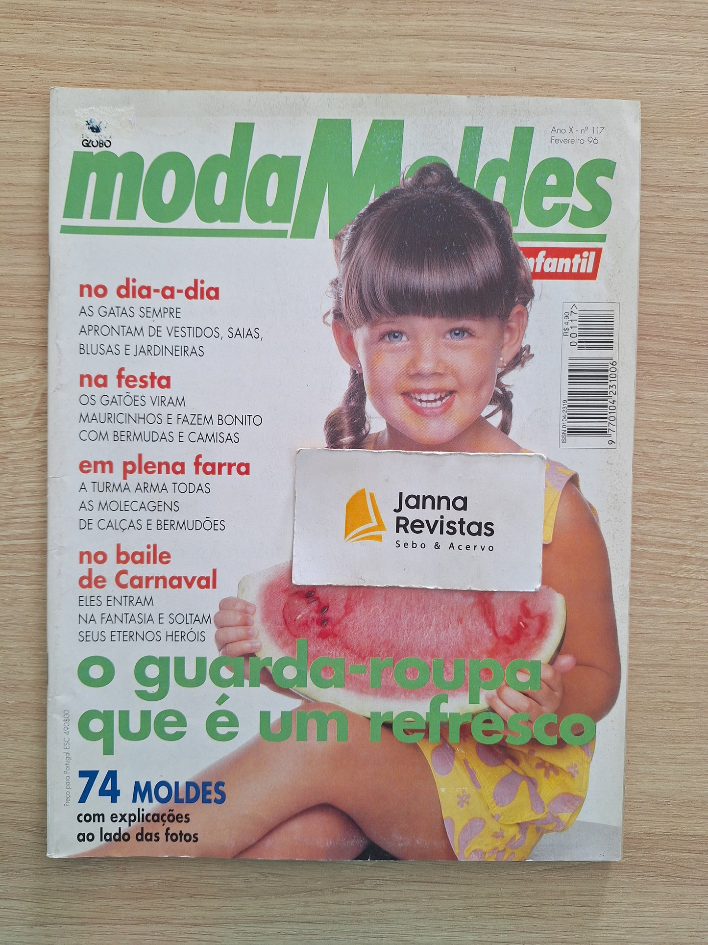 Revista Moda Moldes Infantil (1996)