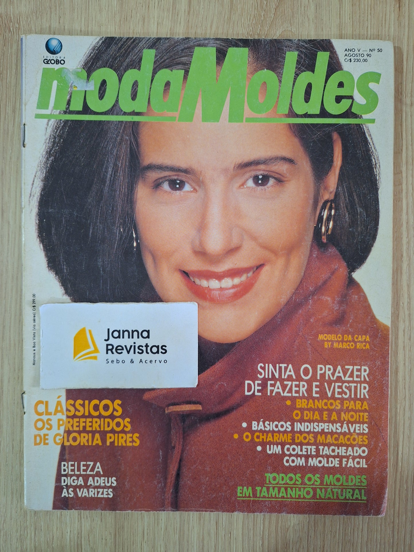 Revista Moda Moldes 50 (1990)