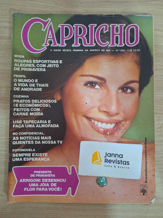 Revista Capricho 440 (1977)